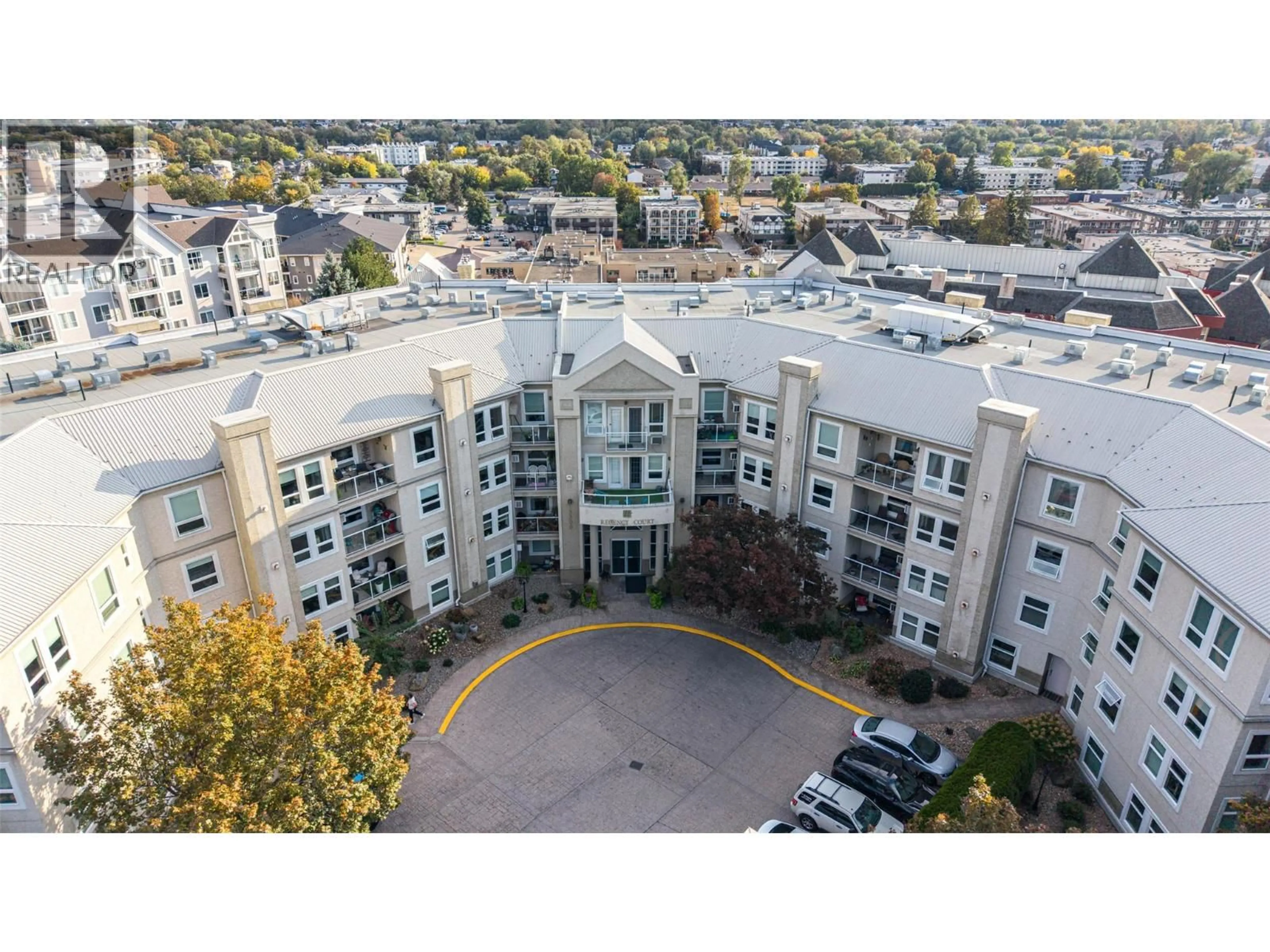 A pic from outside/outdoor area/front of a property/back of a property/a pic from drone, unknown for 411 - 3300 CENTENNIAL DRIVE, Vernon British Columbia V1T9M5