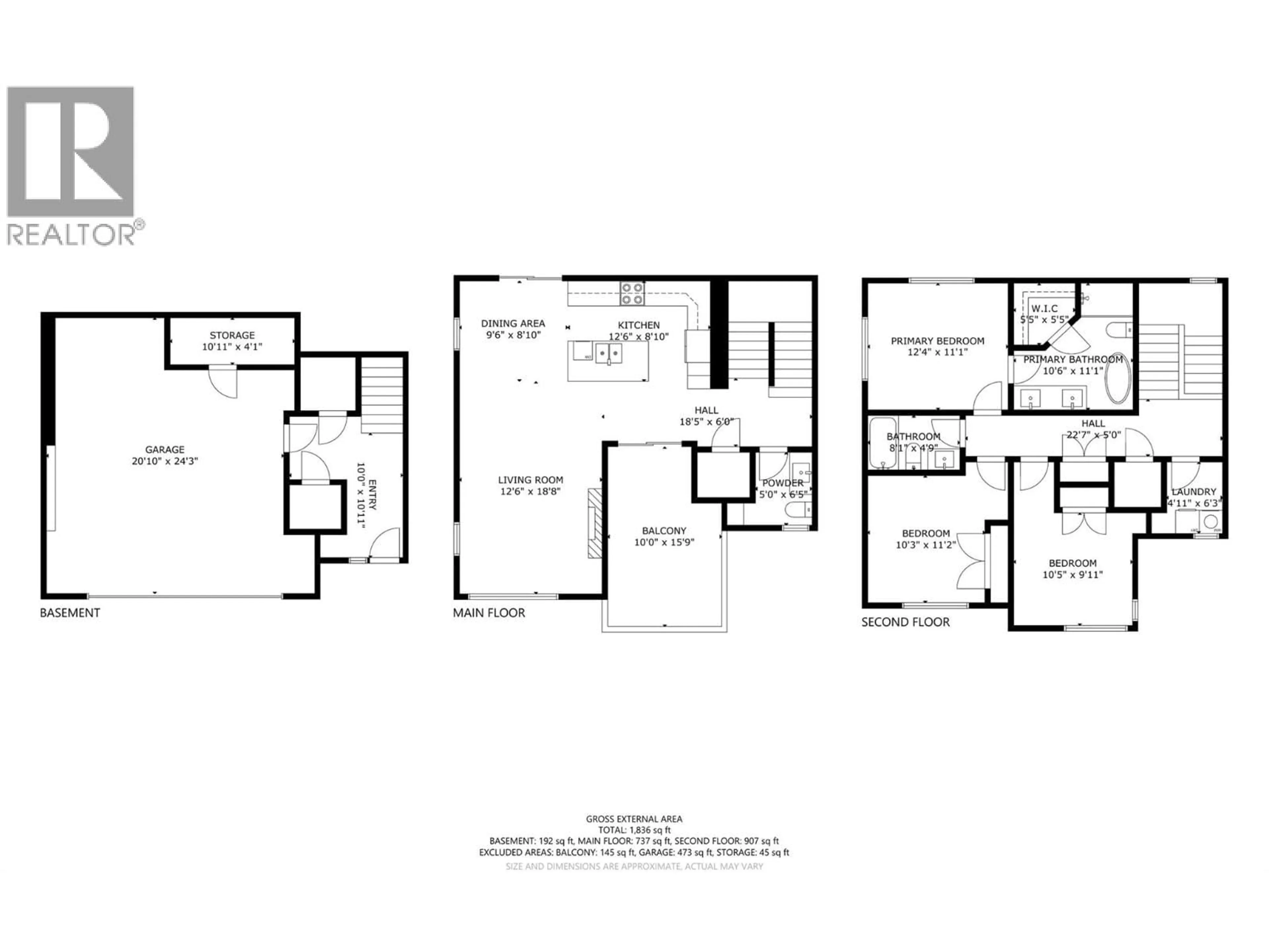 Floor plan for 4 - 5705 HERITAGE DRIVE, Vernon British Columbia V1H1B1