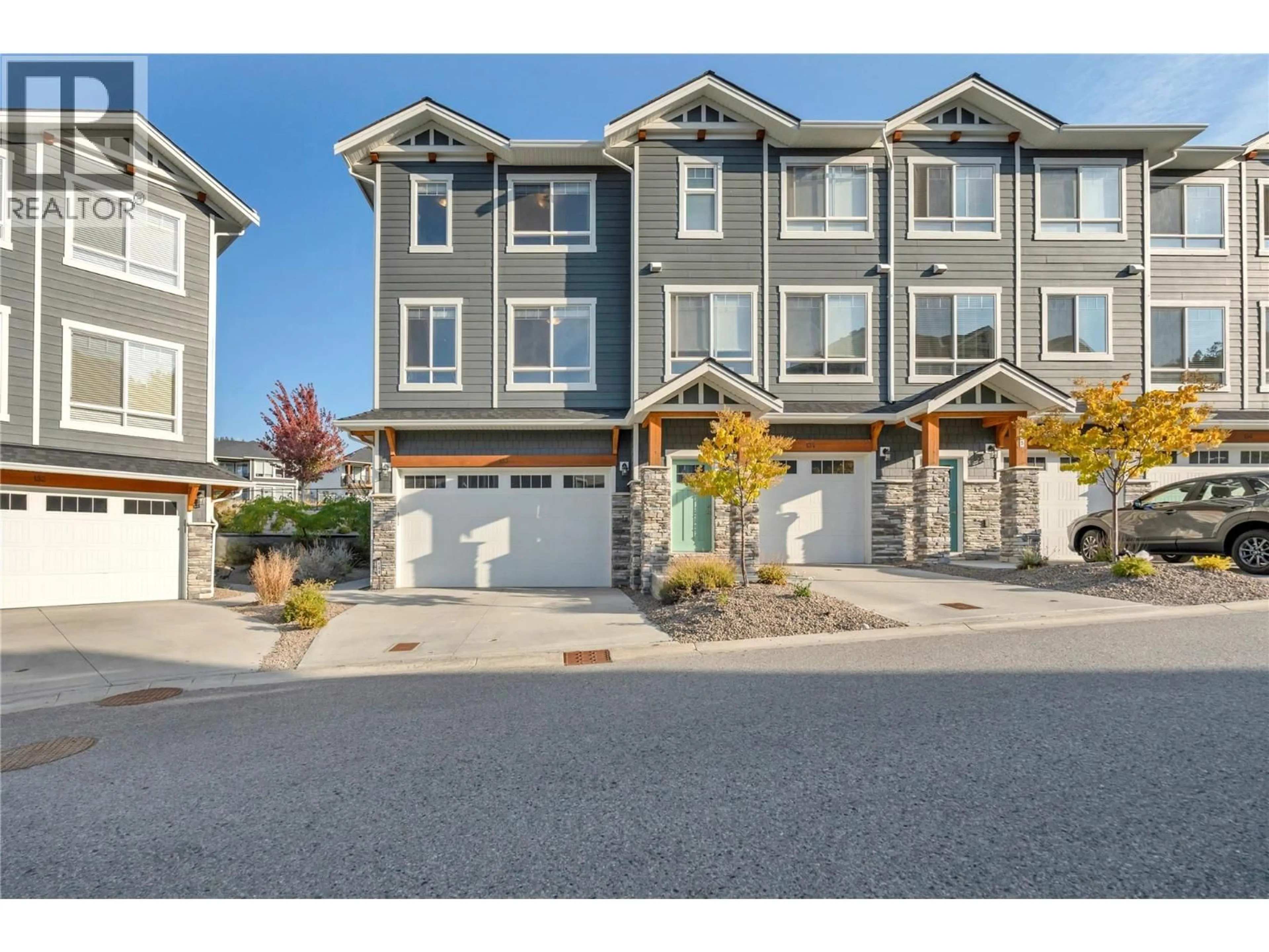 A pic from outside/outdoor area/front of a property/back of a property/a pic from drone, street for 133 - 1115 HOLDEN ROAD, Penticton British Columbia V2A0B7