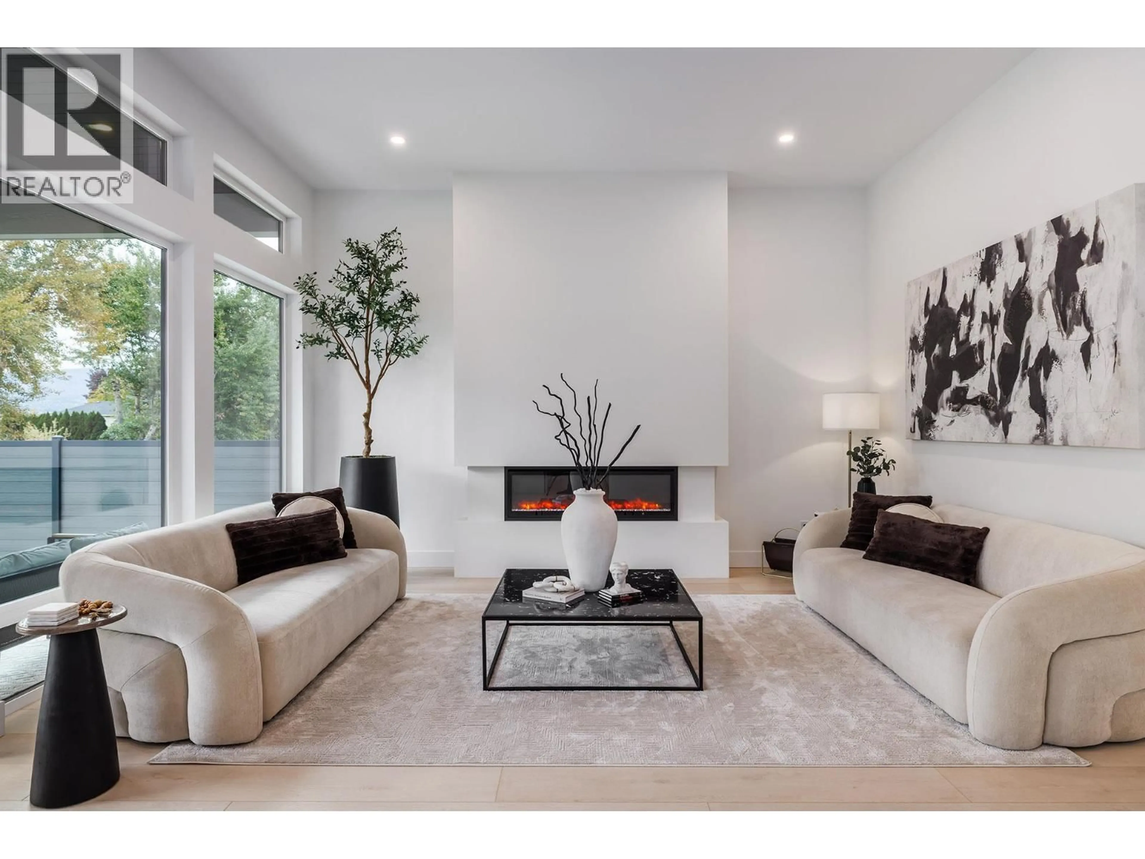 Living room with furniture, unknown for 4234 RUSSO STREET, Kelowna British Columbia V1W0C6