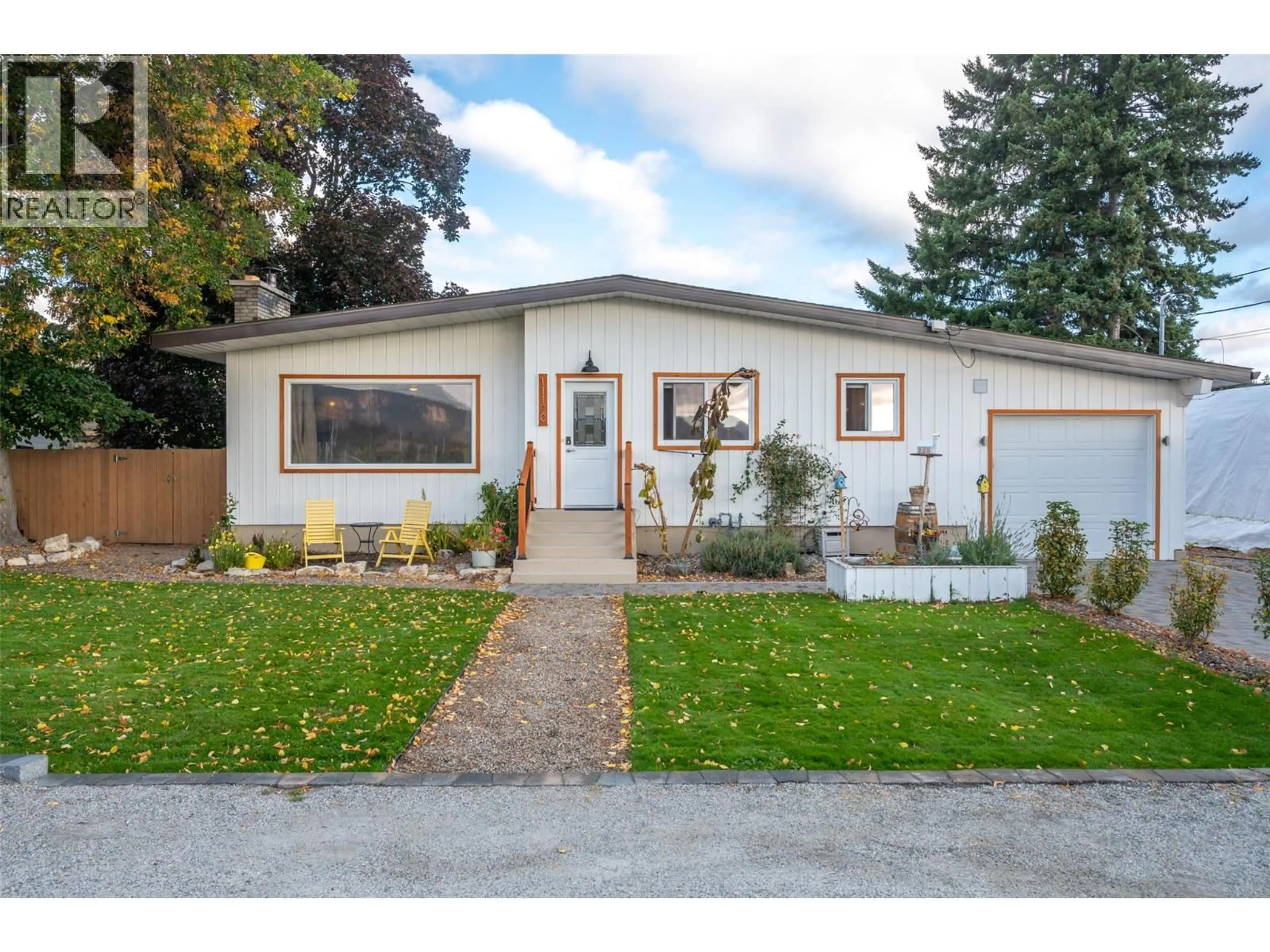Home with vinyl exterior material, street for 11120 JONES FLAT ROAD, Summerland British Columbia V0H1Z3