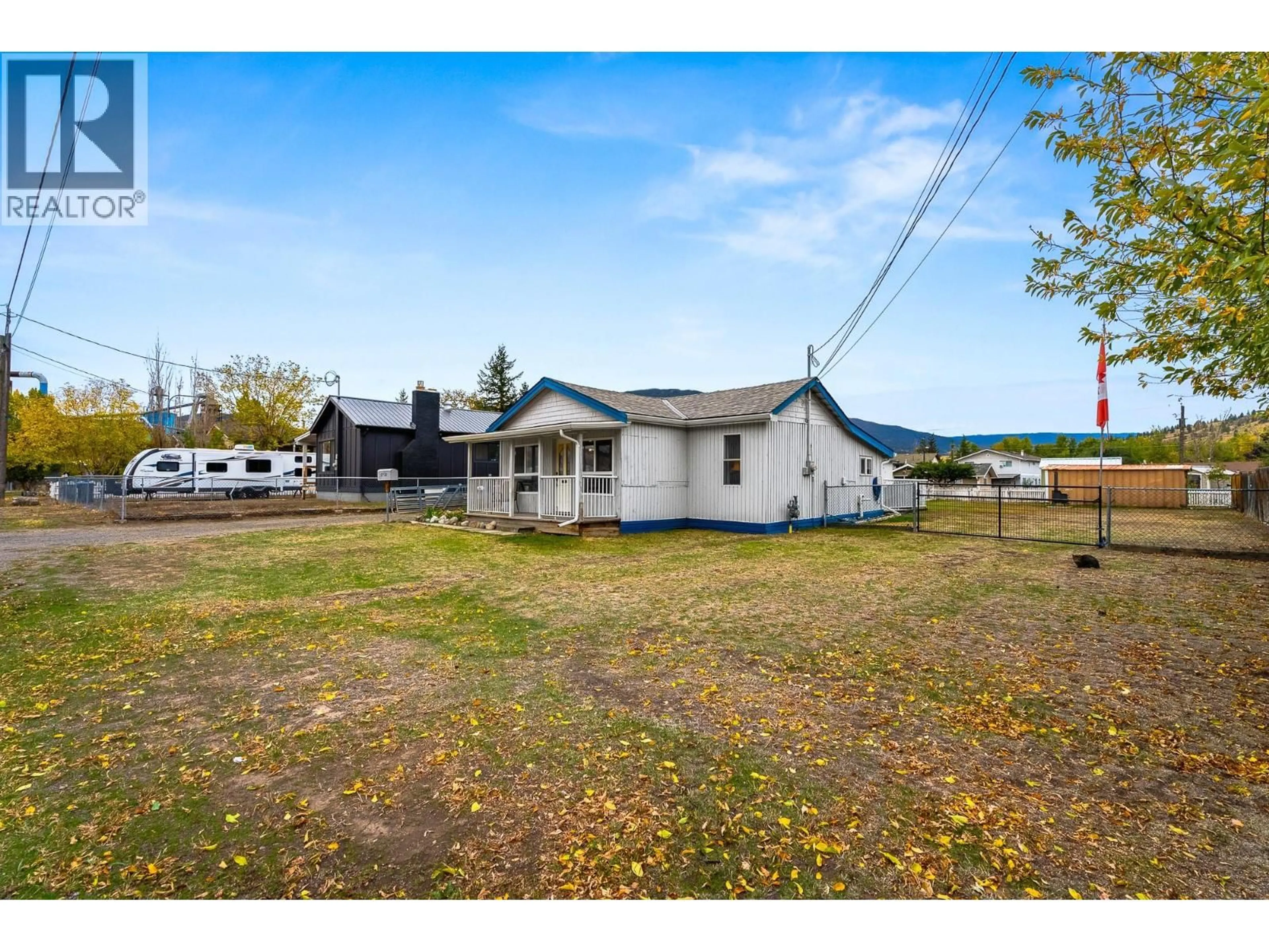 A pic from outside/outdoor area/front of a property/back of a property/a pic from drone, unknown for 2152 PRIEST AVENUE, Merritt British Columbia V1K1B8