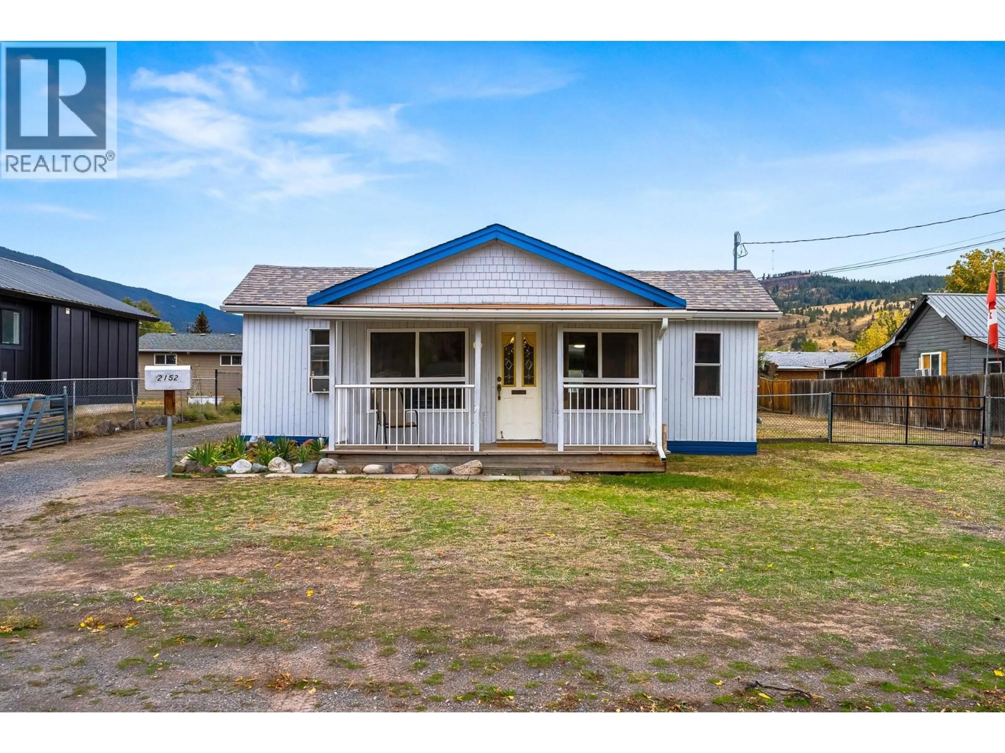 Home with vinyl exterior material, street for 2152 PRIEST AVENUE, Merritt British Columbia V1K1B8