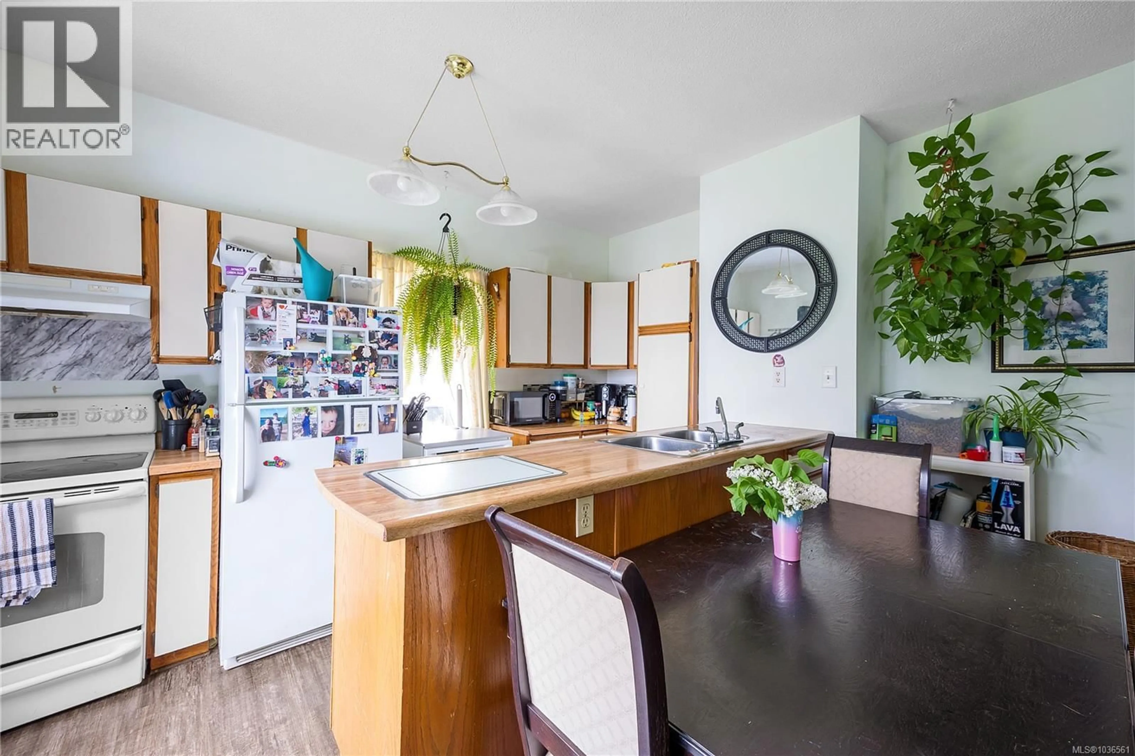 Open concept kitchen, wood/laminate floor for 532 PRIDEAUX STREET, Nanaimo British Columbia V9R2N7