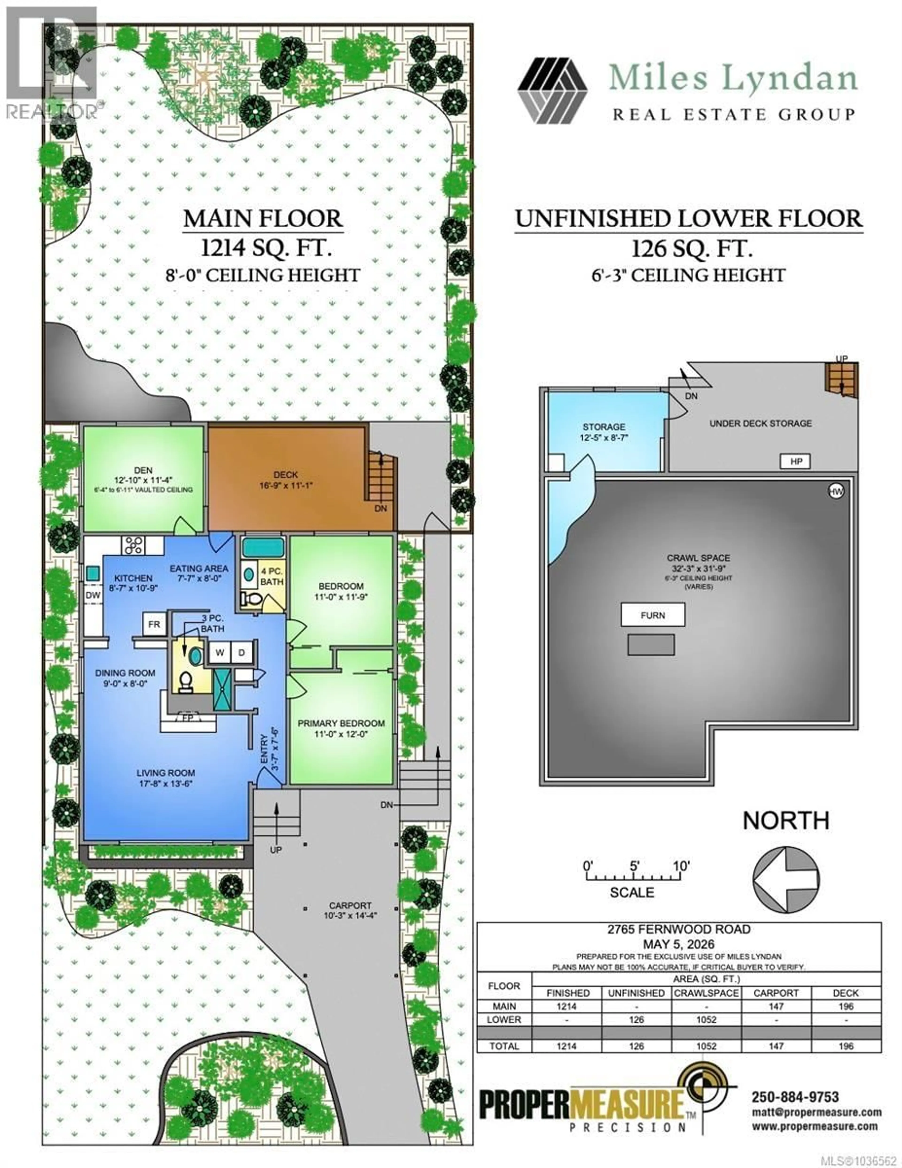Floor plan for 2765 FERNWOOD ROAD, Victoria British Columbia V8T3A3