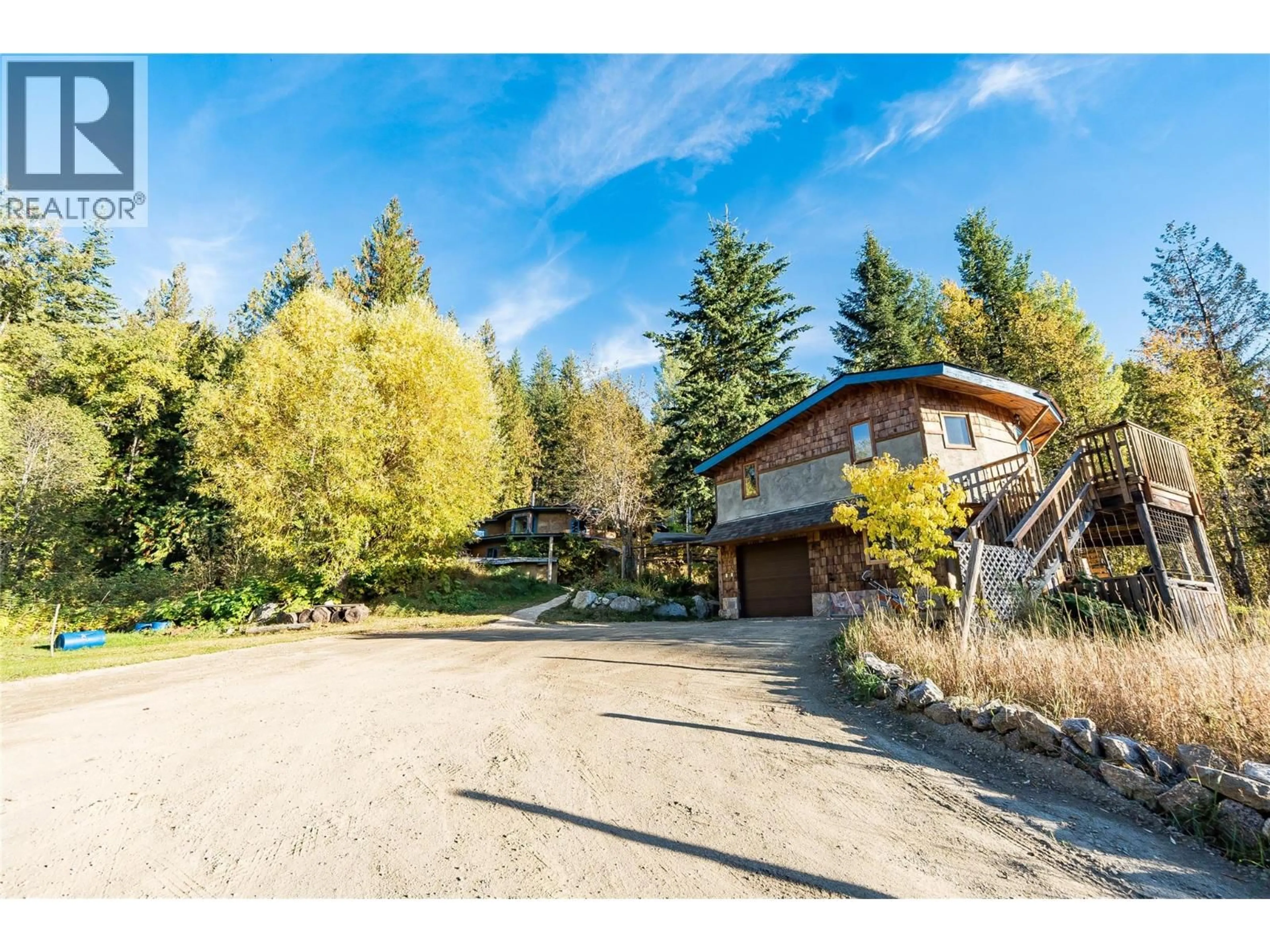 A pic from outside/outdoor area/front of a property/back of a property/a pic from drone, unknown for 2129 SVOBODA ROAD, Nelson British Columbia V1L3V3