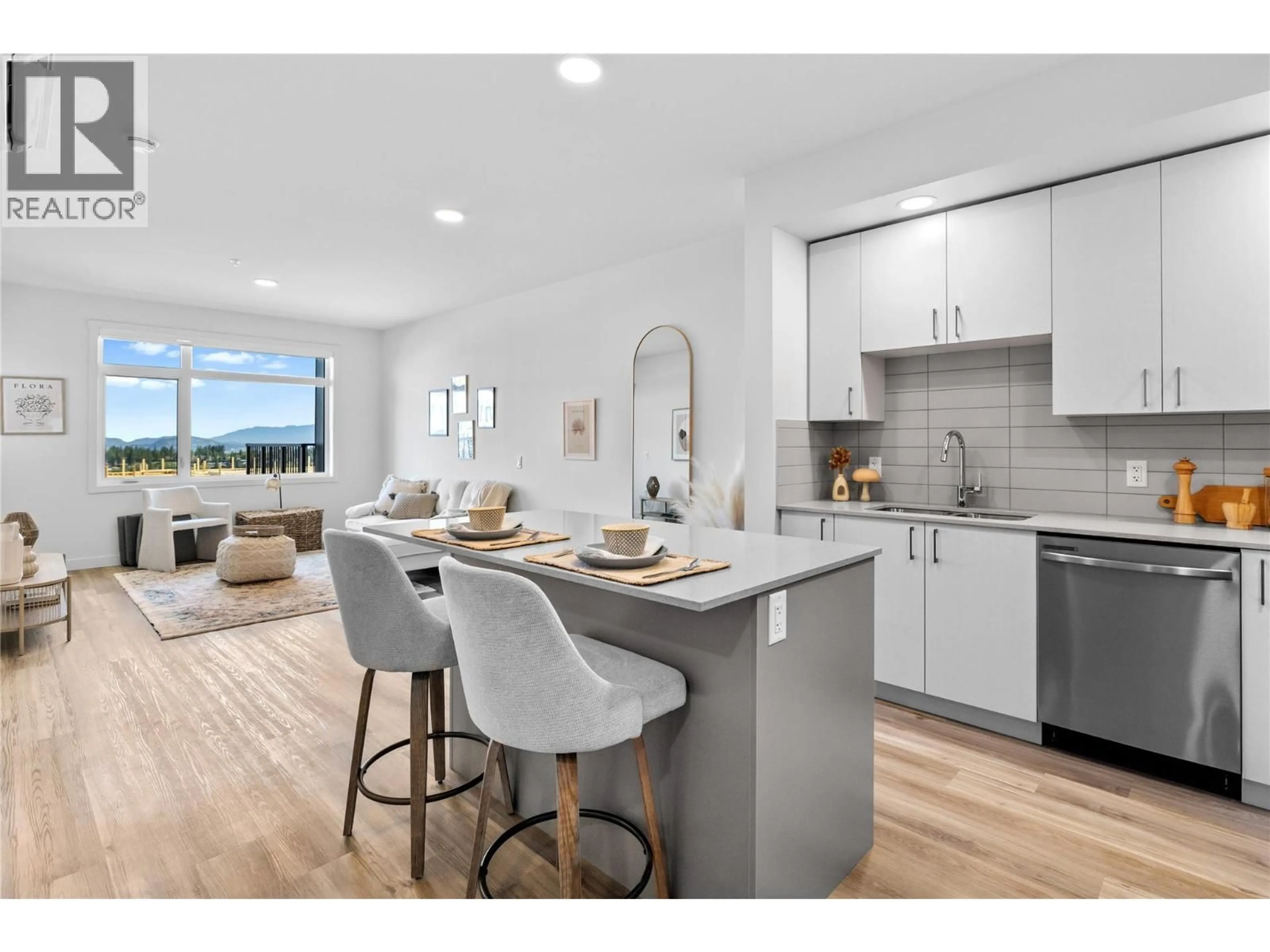 Open concept kitchen, unknown for 313 - 1111 FROST ROAD, Kelowna British Columbia V1W0G8