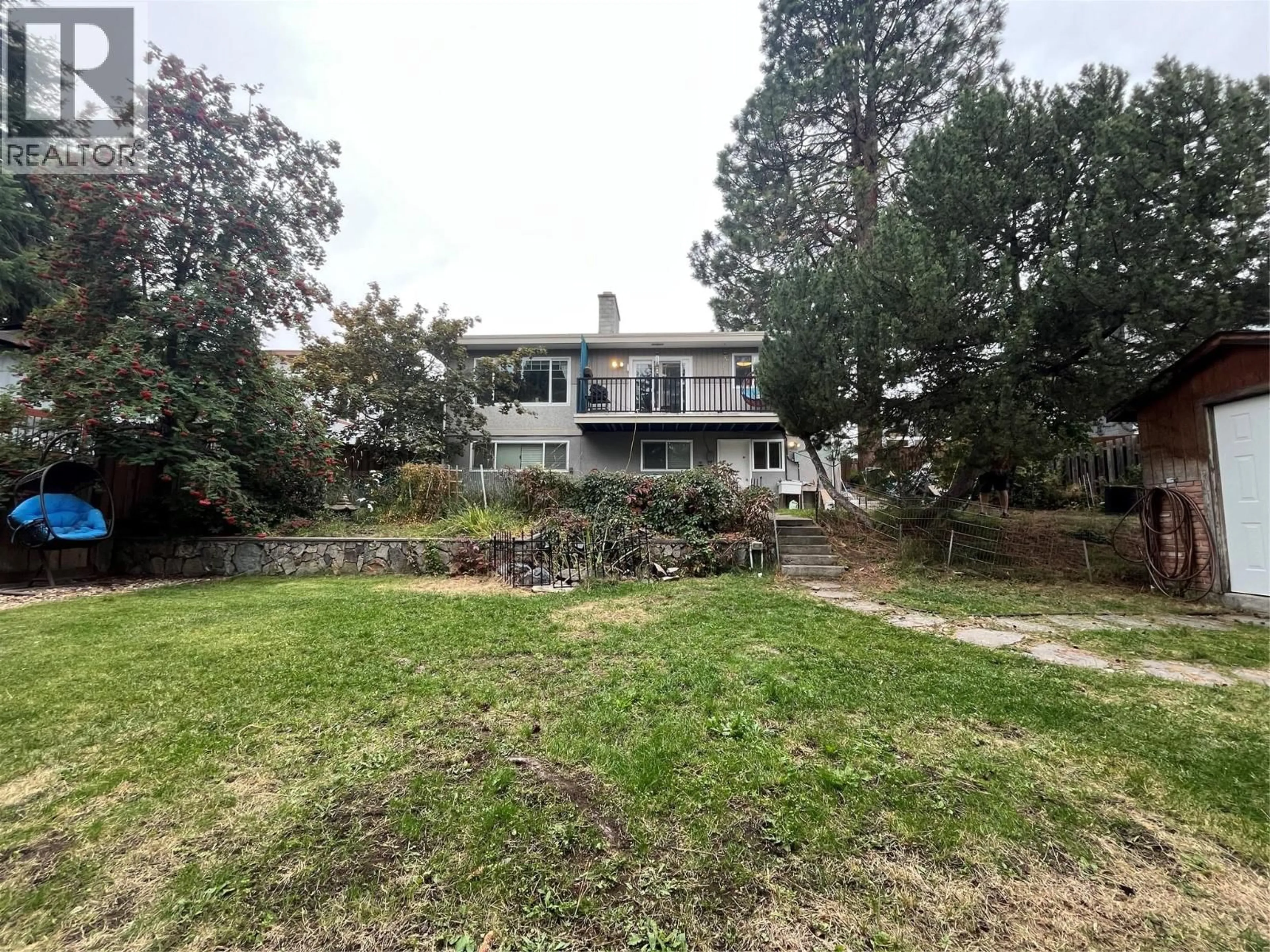 A pic from outside/outdoor area/front of a property/back of a property/a pic from drone, mountain view for 166 ROBSON DRIVE, Kamloops British Columbia V2E1W1