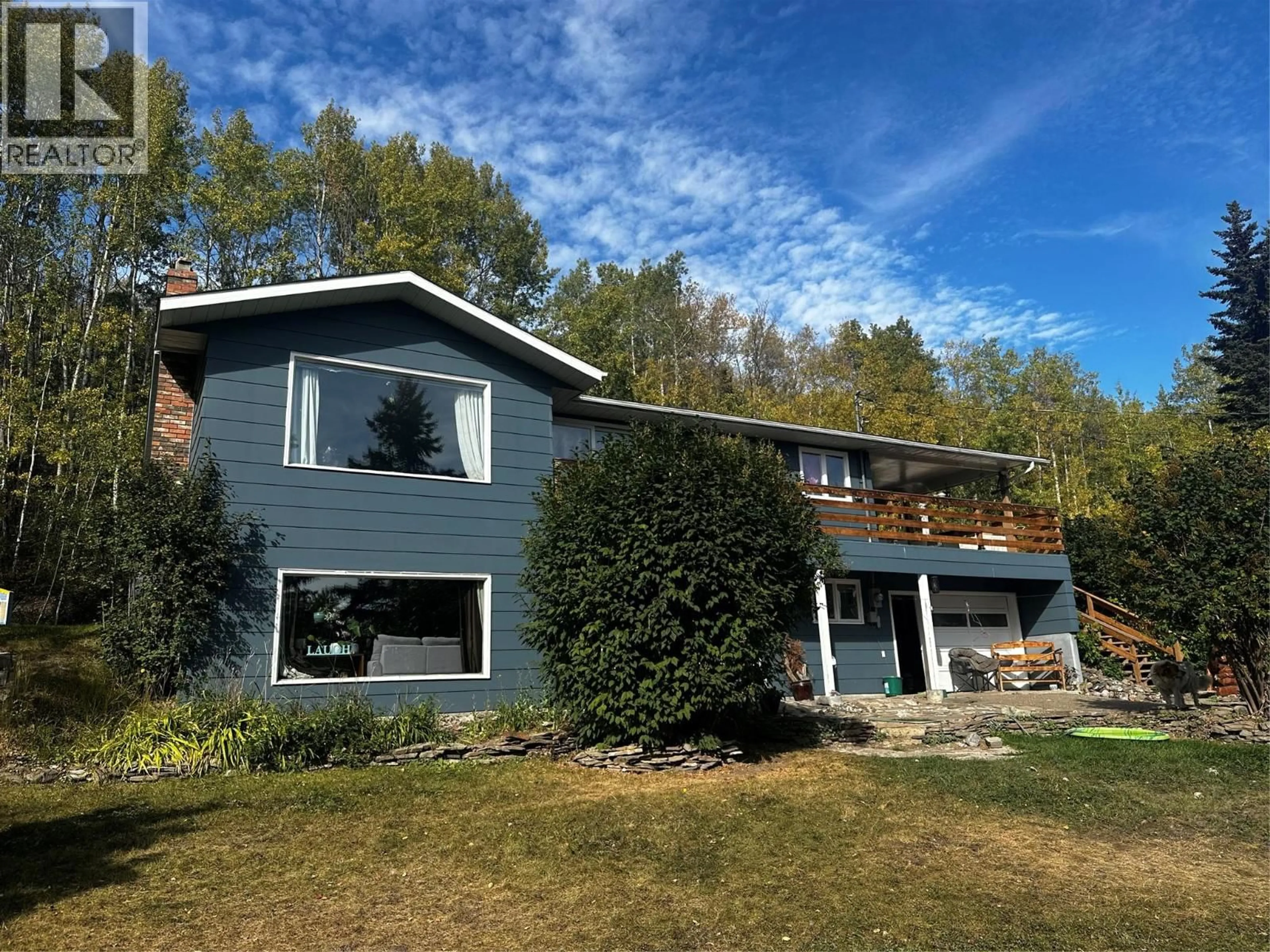 A pic from outside/outdoor area/front of a property/back of a property/a pic from drone, unknown for 6104 KURJATA ROAD, Chetwynd British Columbia V0C1J0