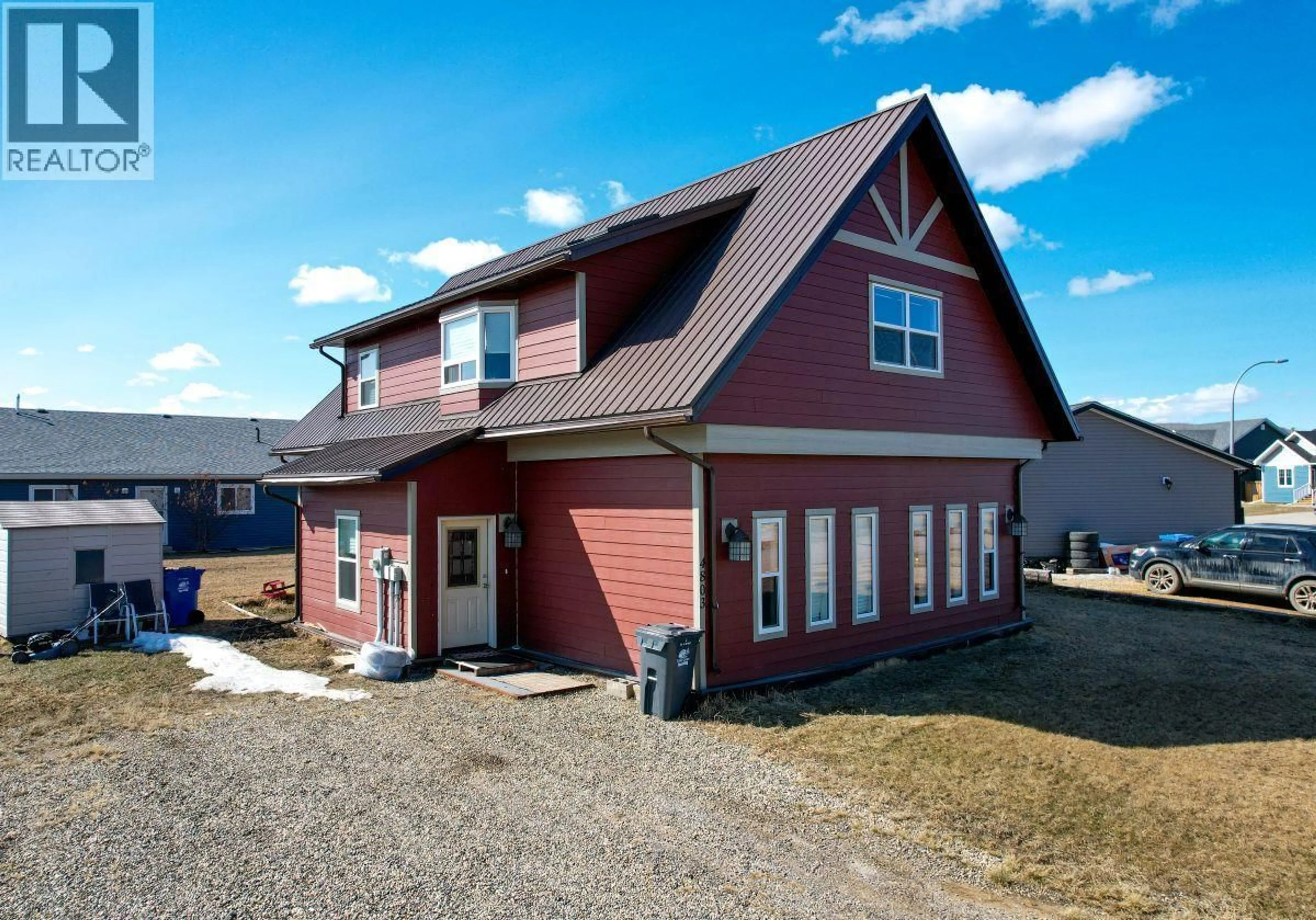 Home with vinyl exterior material, building for 4803 46 AVENUE, Pouce Coupe British Columbia V0C2C0