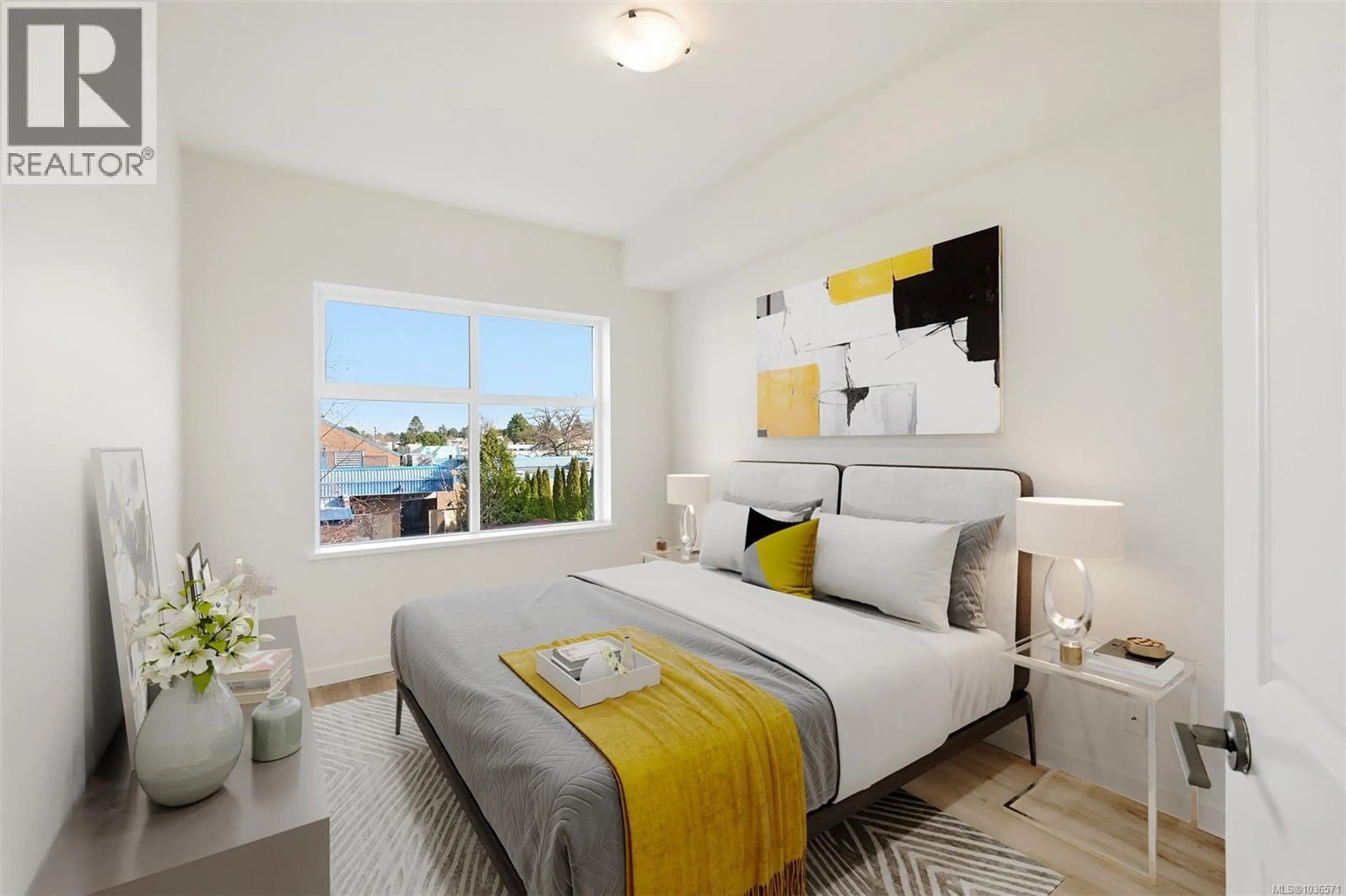 Bedroom with bed, unknown for 309 - 1550 CHURCH AVENUE, Saanich British Columbia V8P2H1