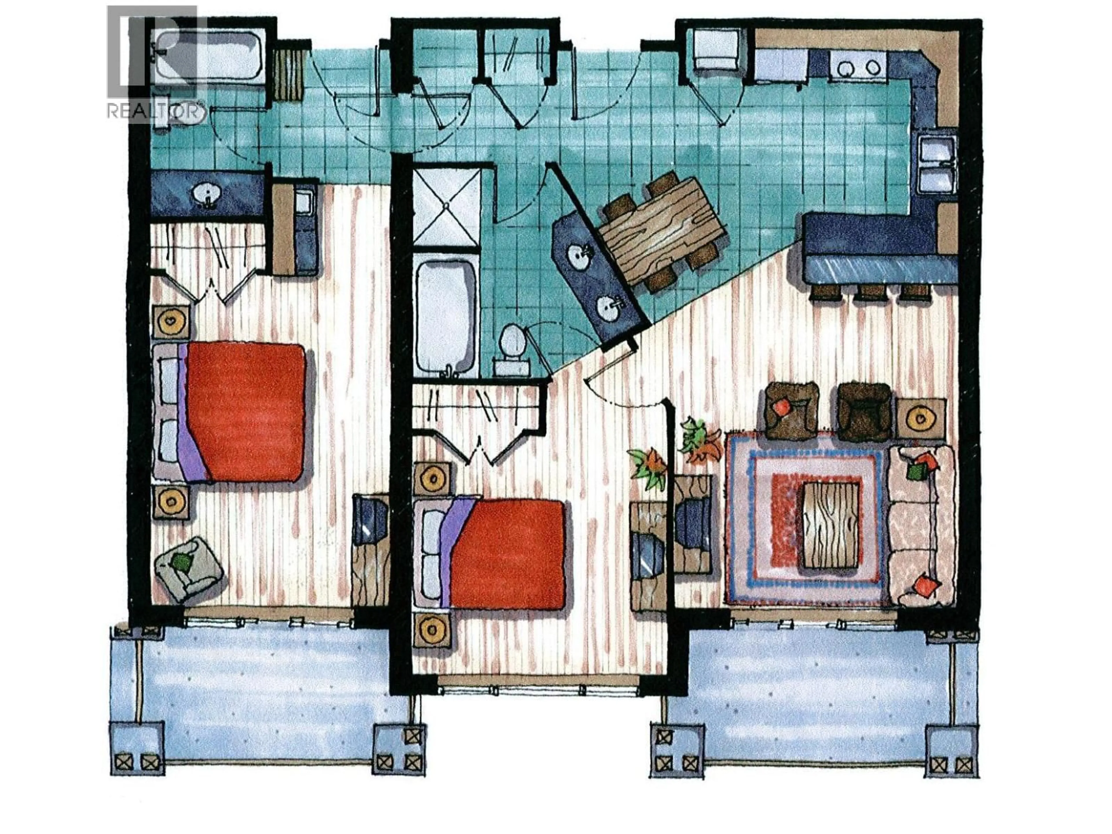 Floor plan for 304 - 1420 PALLISER TRAIL, Golden British Columbia V0A1H0