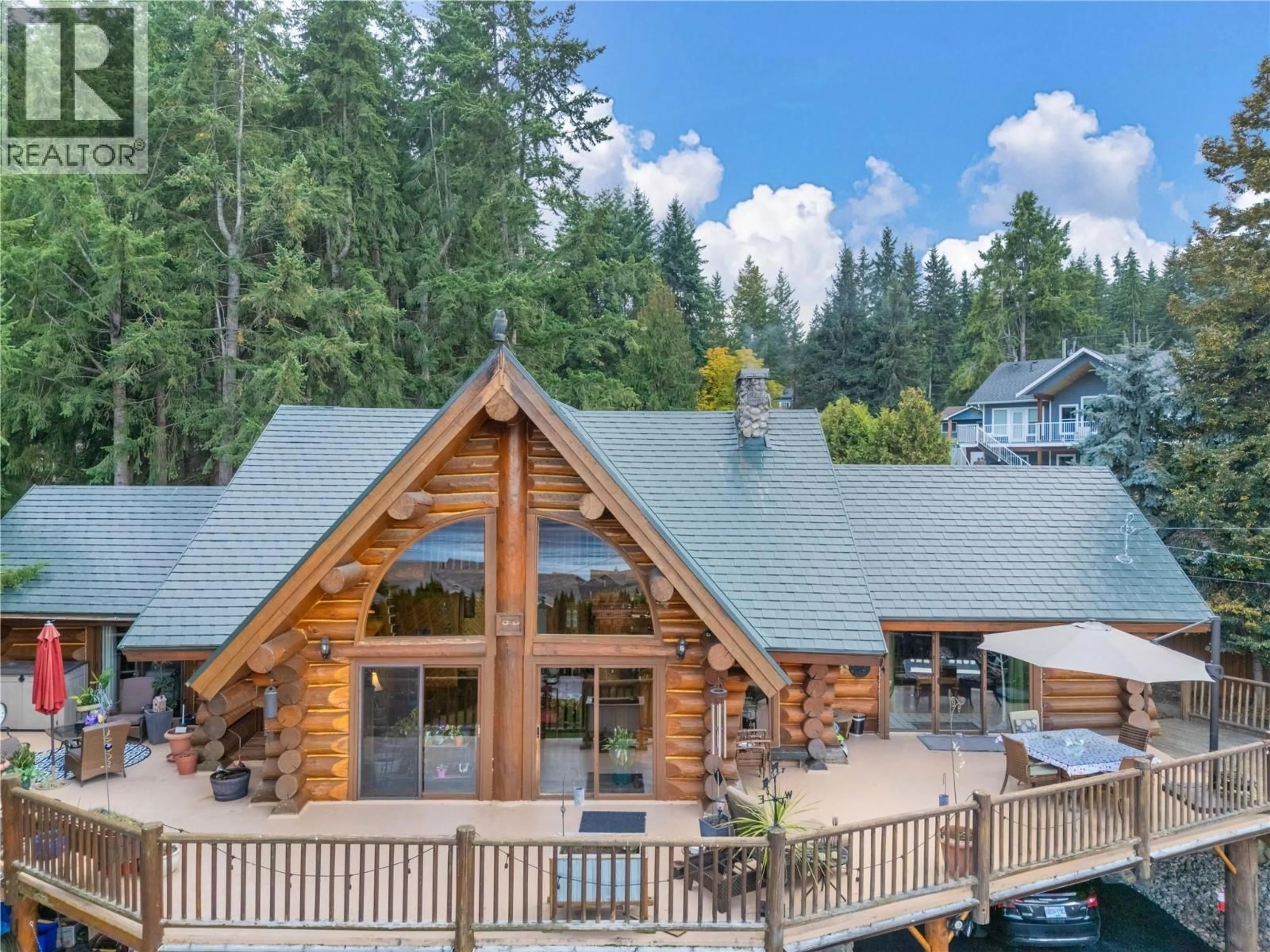 Home with vinyl exterior material, mountain view for 2462 LEISURE ROAD, Blind Bay British Columbia V0E1H1