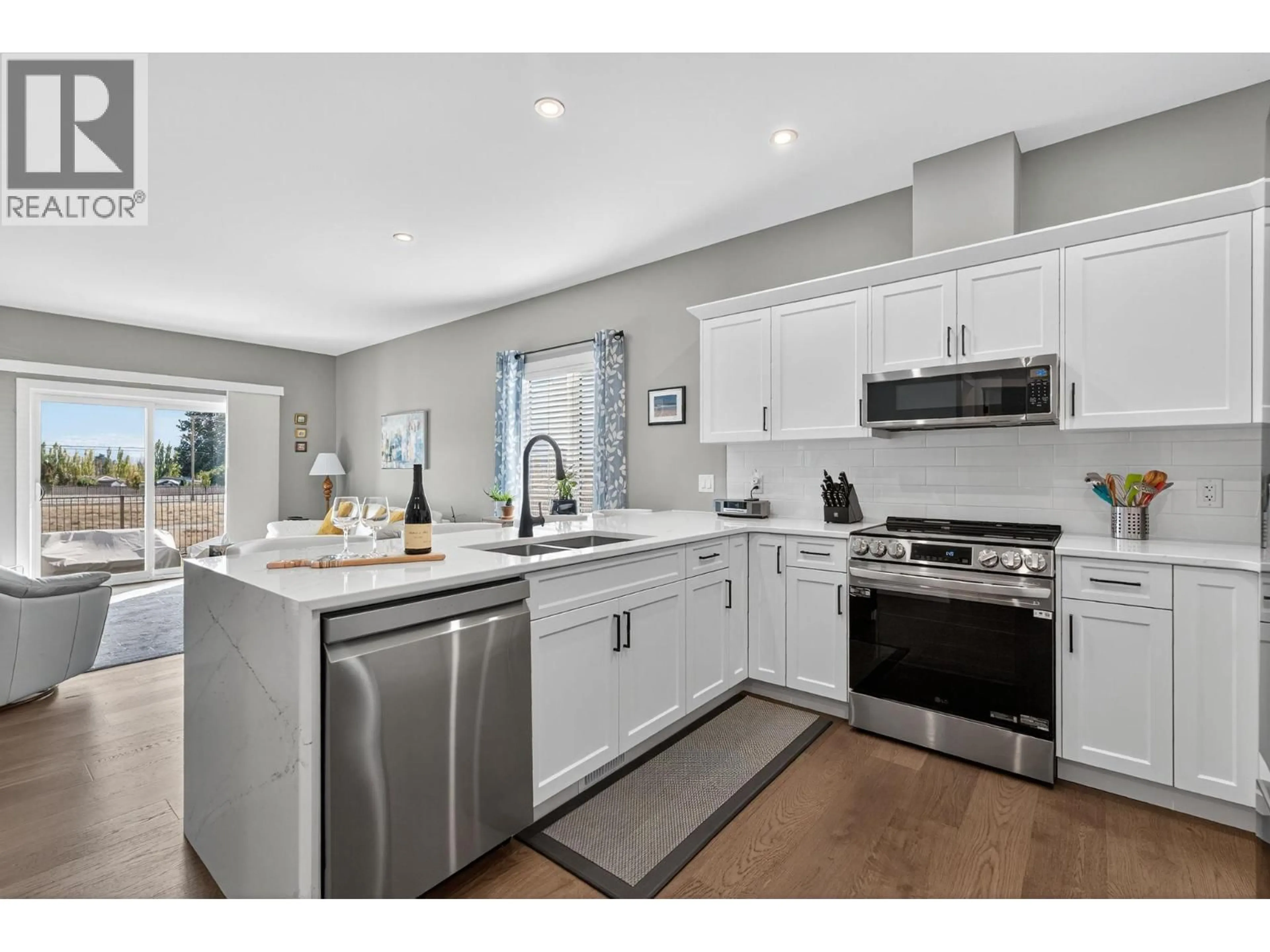 Open concept kitchen, ceramic/tile floor for 3763 ST. JAMES DRIVE, Westbank British Columbia V4T0G3