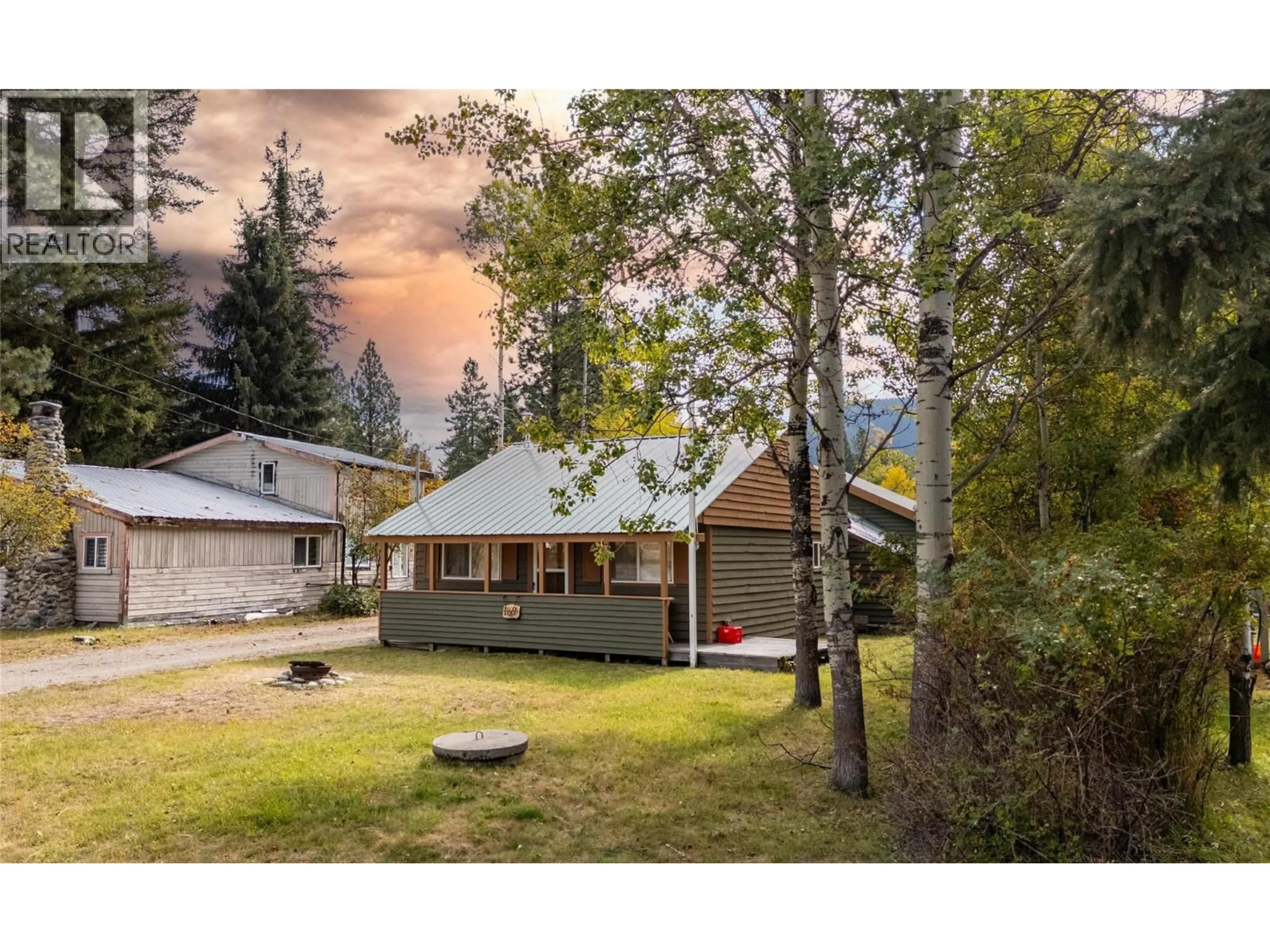 A pic from outside/outdoor area/front of a property/back of a property/a pic from drone, mountain view for 169 6TH STREET, Tulameen British Columbia V0X1W0