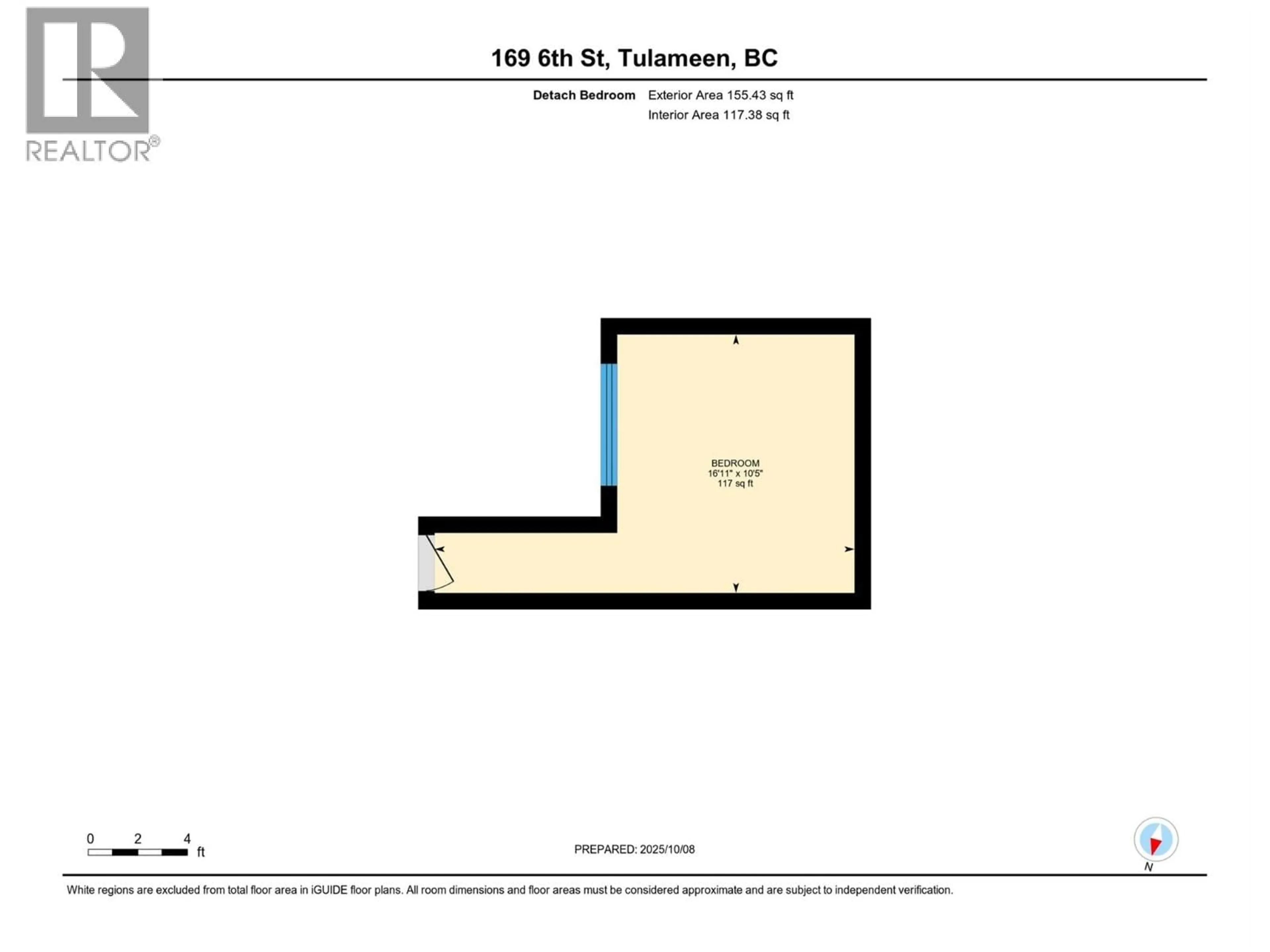 Floor plan for 169 6TH STREET, Tulameen British Columbia V0X1W0