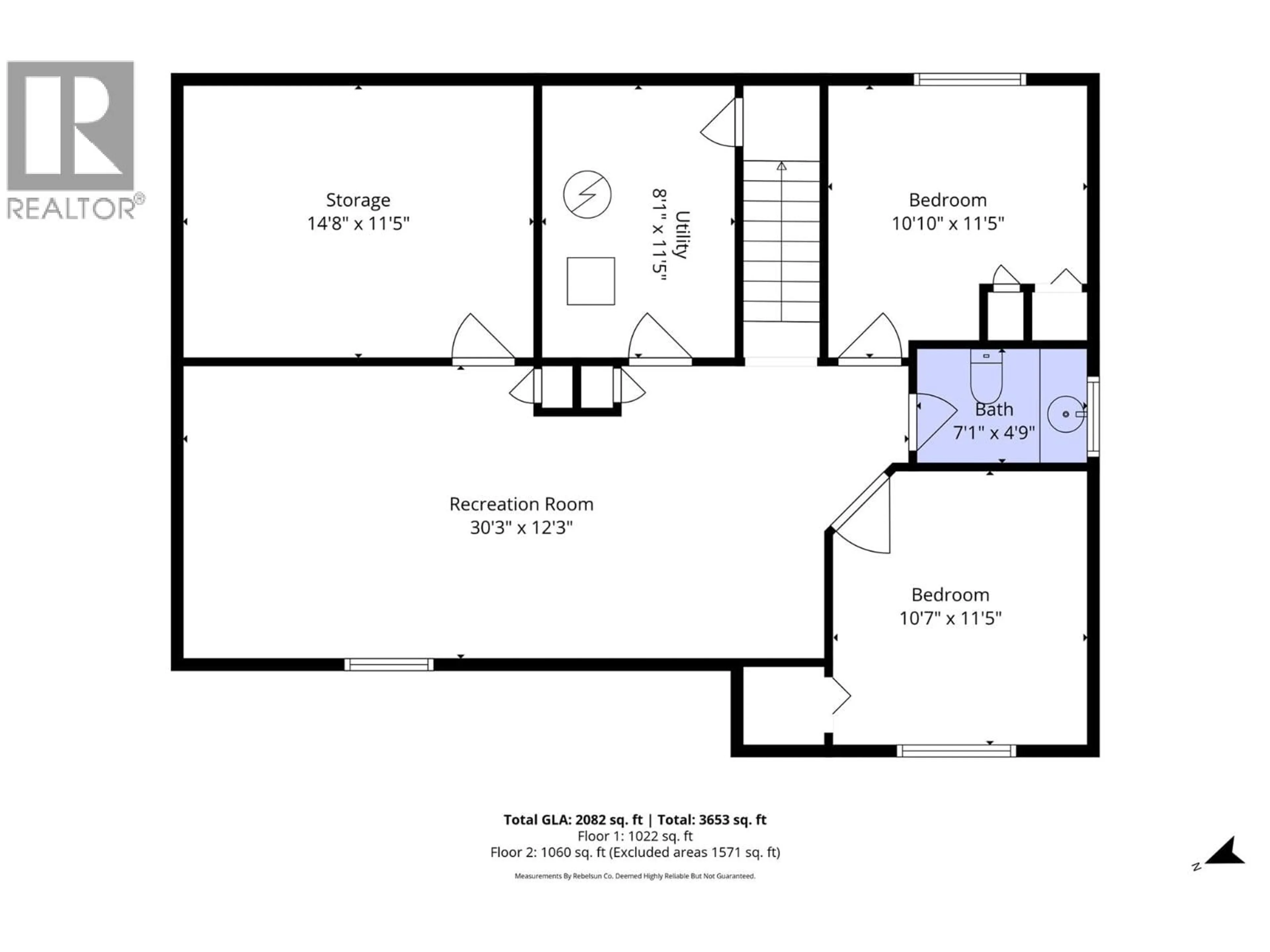 Floor plan for 2588 JACKSON AVENUE, Merritt British Columbia V1K1B1