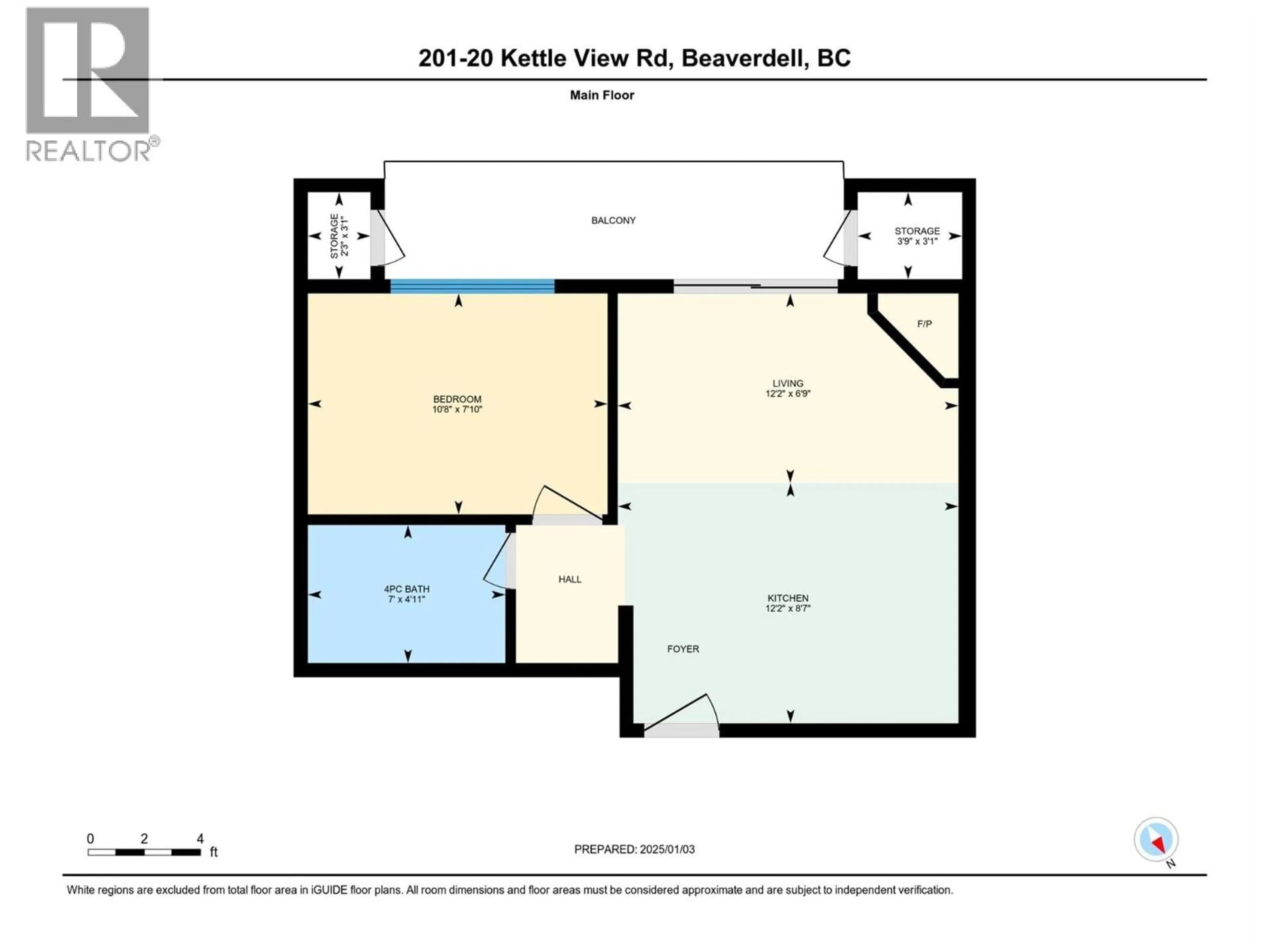 Floor plan for 201 - 20 KETTLE VIEW ROAD, Big White British Columbia V1P1T4