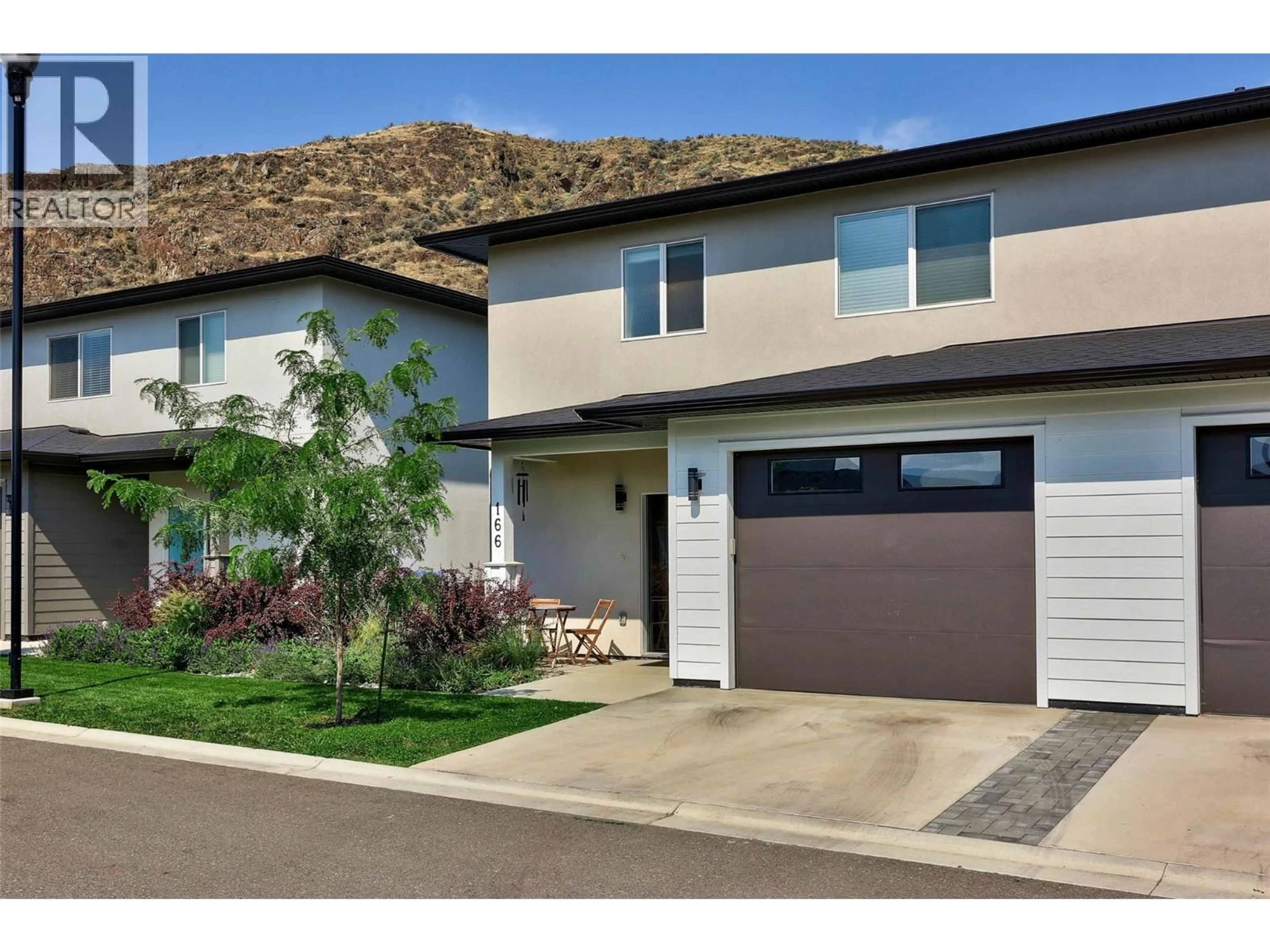 Home with vinyl exterior material, street for 166 - 2683 ORD ROAD, Kamloops British Columbia V2B0J2