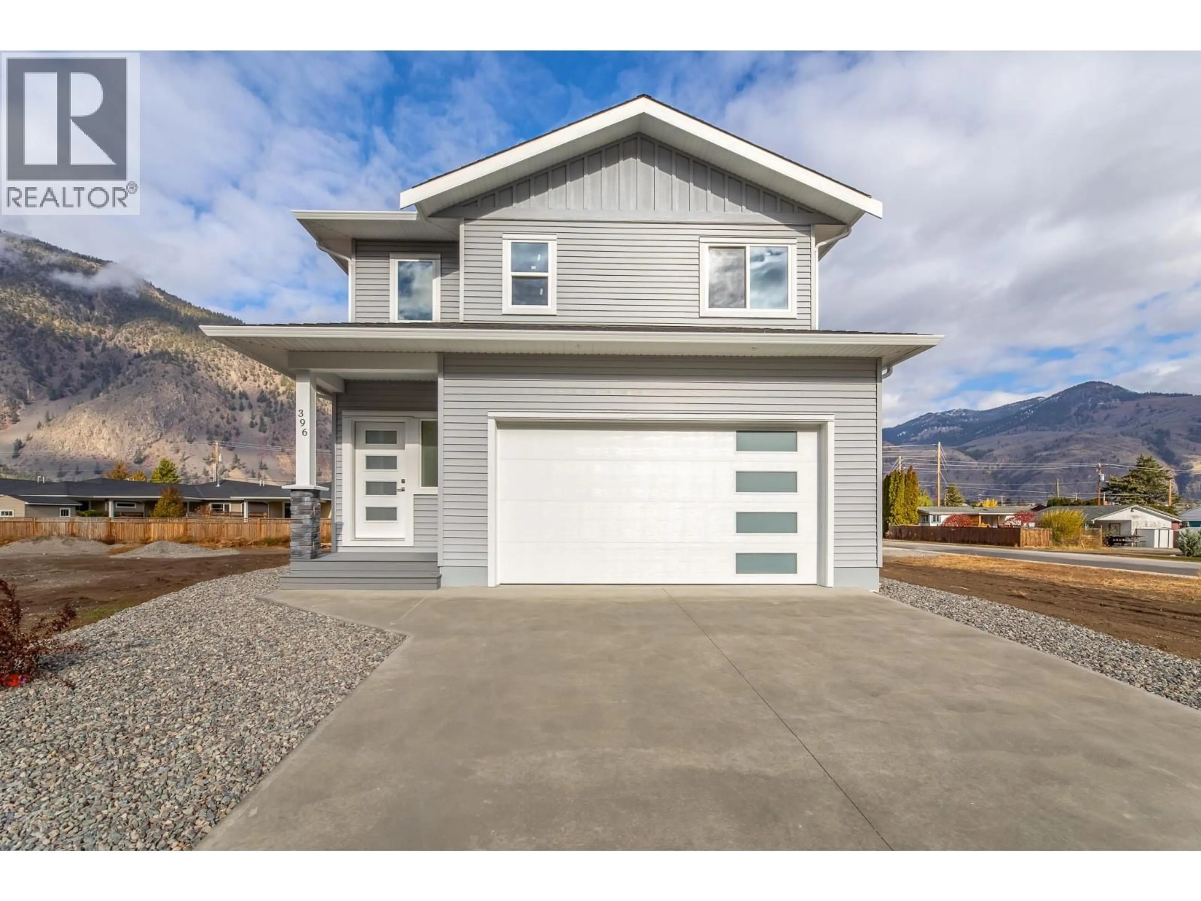 Home with vinyl exterior material, mountain view for 396 11TH AVENUE, Keremeos British Columbia V0X1N3