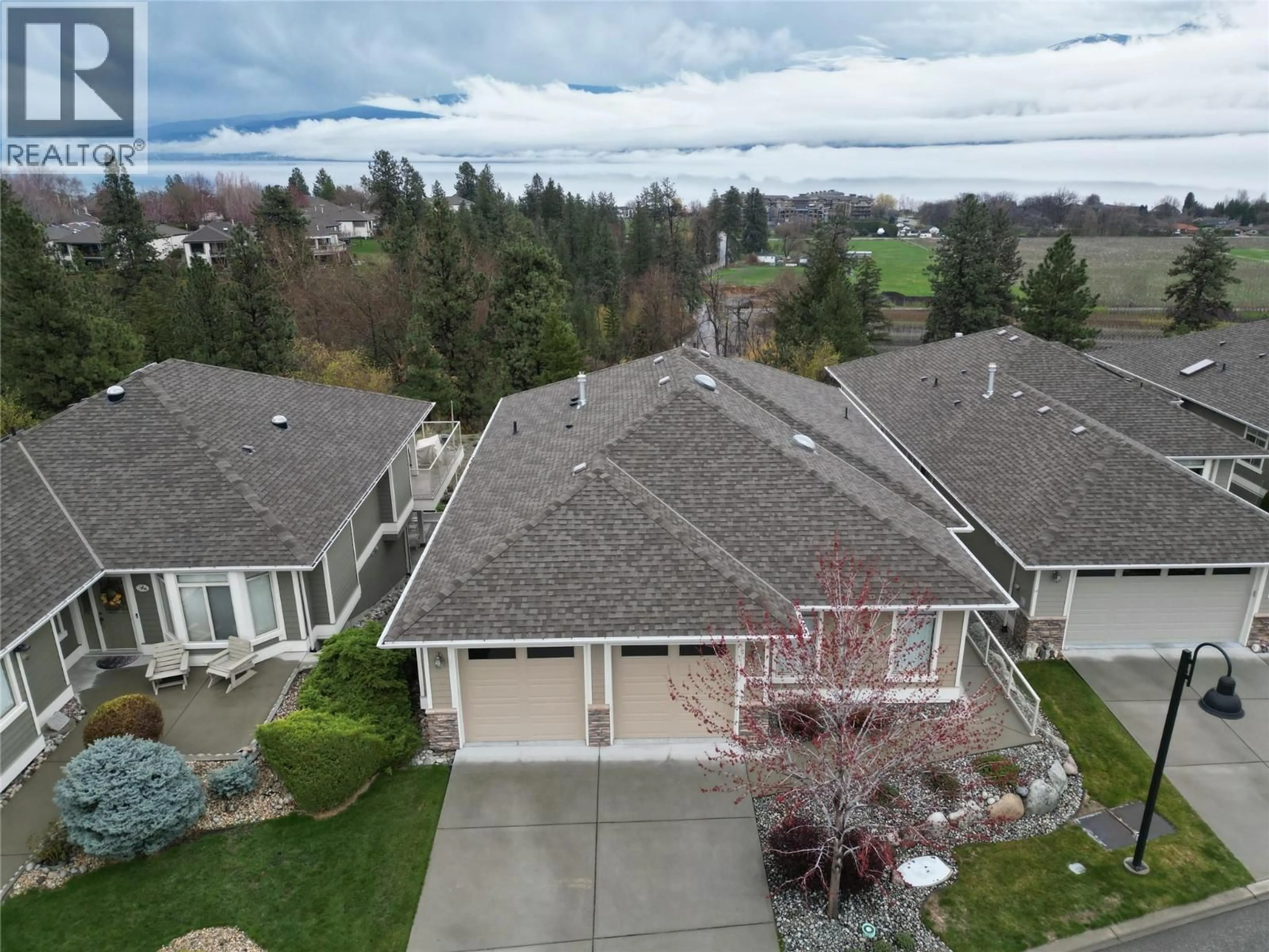 A pic from outside/outdoor area/front of a property/back of a property/a pic from drone, unknown for 286 - 4035 GELLATLY ROAD, West Kelowna British Columbia V4T1R7