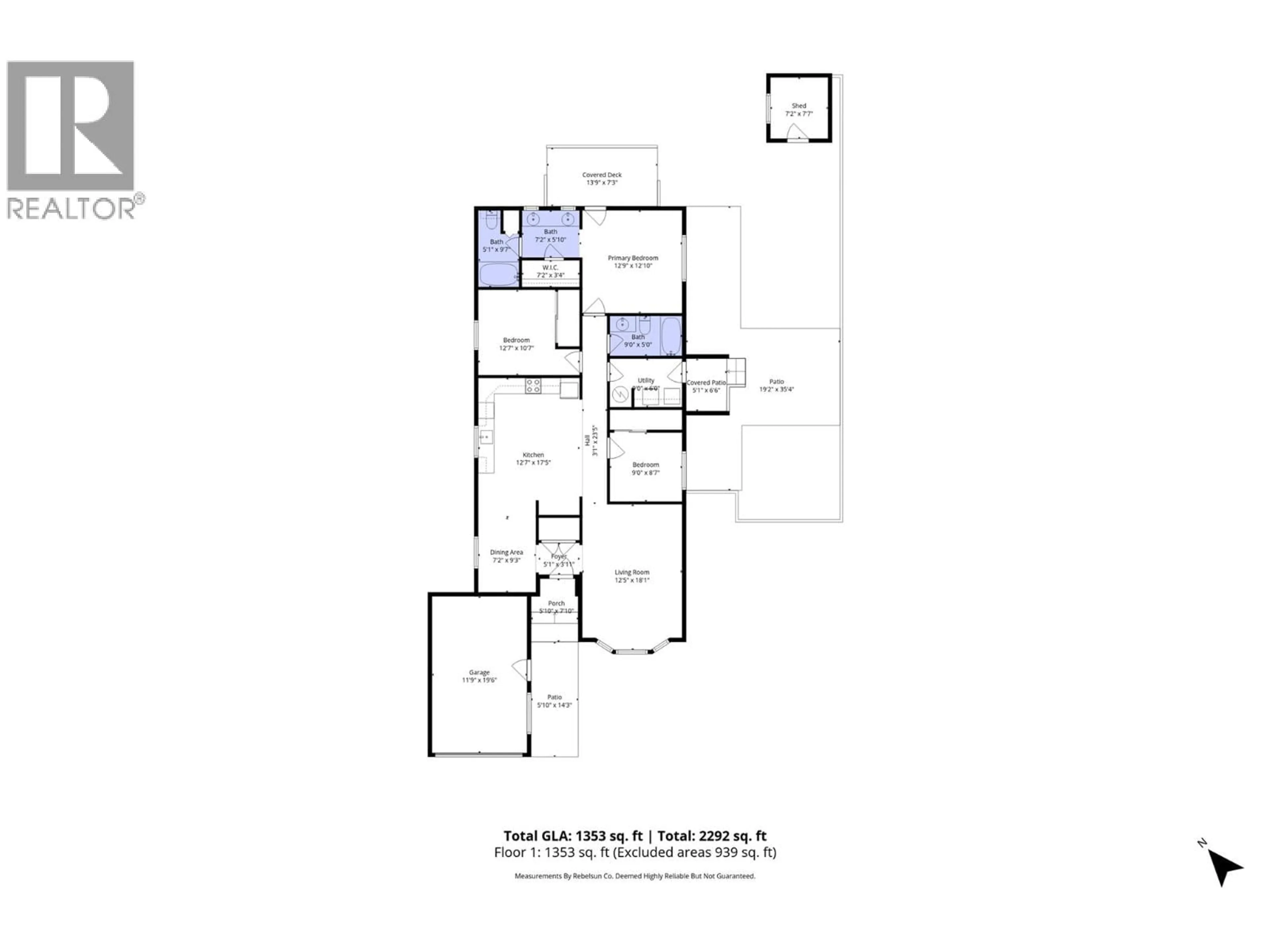 Floor plan for 54 - 1951 LODGEPOLE DRIVE, Kamloops British Columbia V1S1Y1
