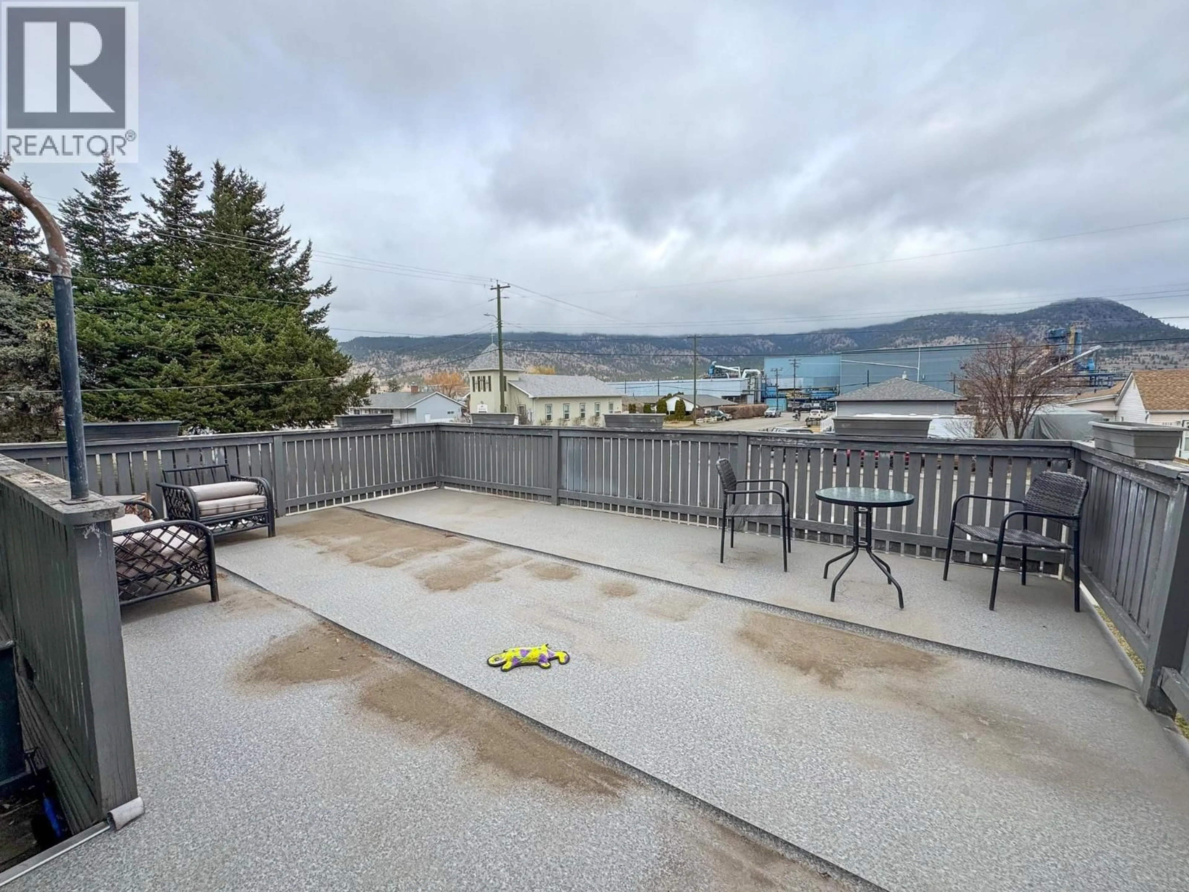 Patio, water/lake/river/ocean view for 1776 ORME STREET, Merritt British Columbia V1K1B8
