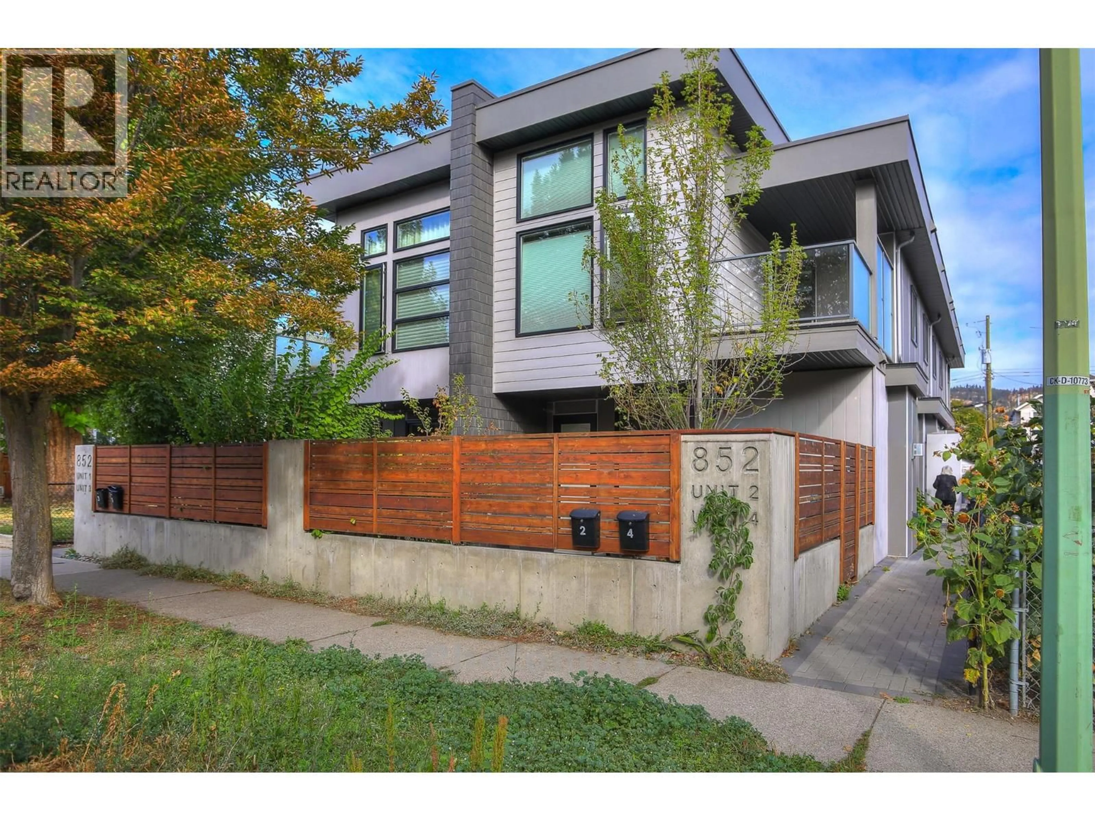 Home with brick exterior material, street for 2 - 852 STOCKWELL AVENUE, Kelowna British Columbia V1Y6V9