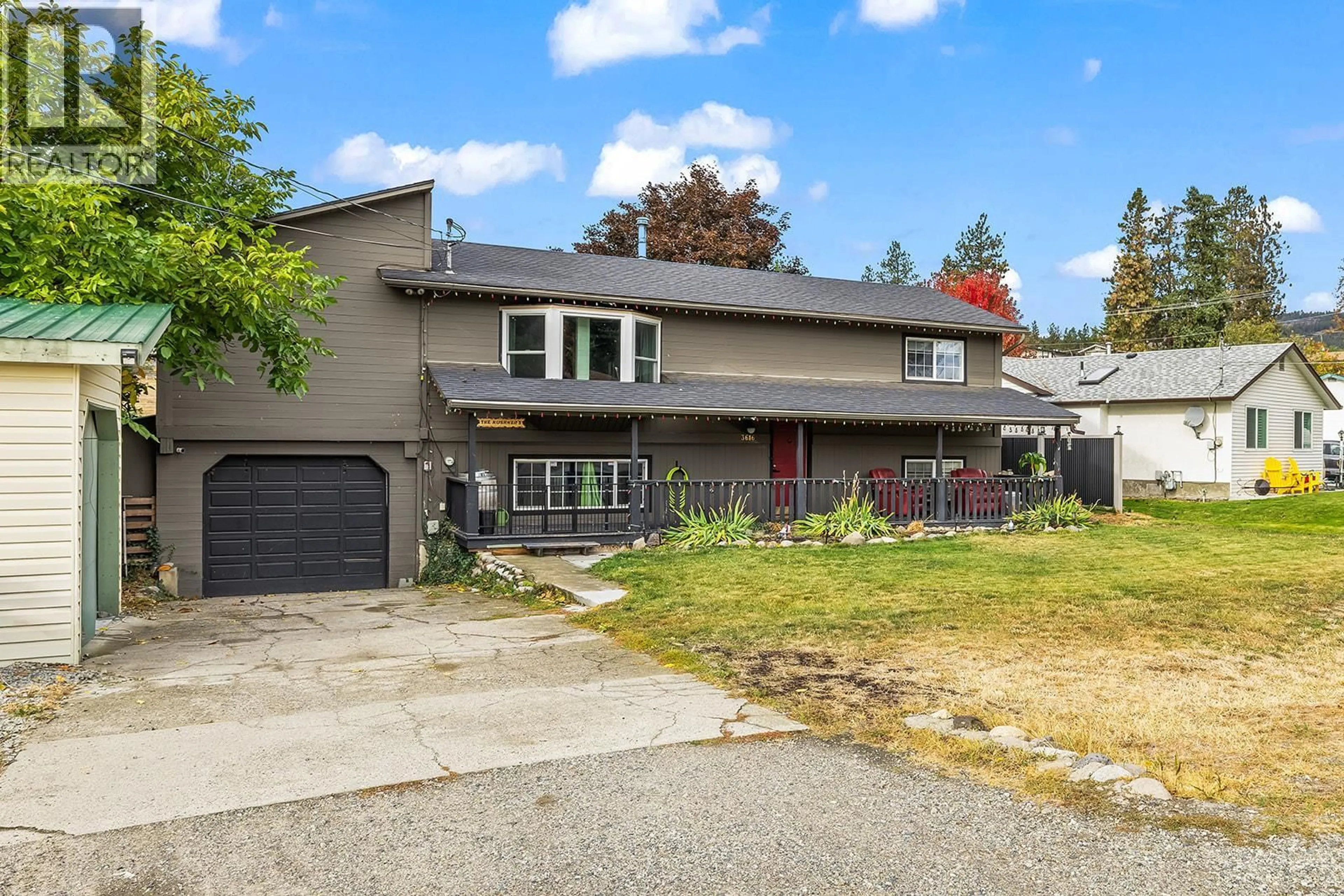 Home with vinyl exterior material, street for 3616 GRANADA CRESCENT, West Kelowna British Columbia V4T1J8