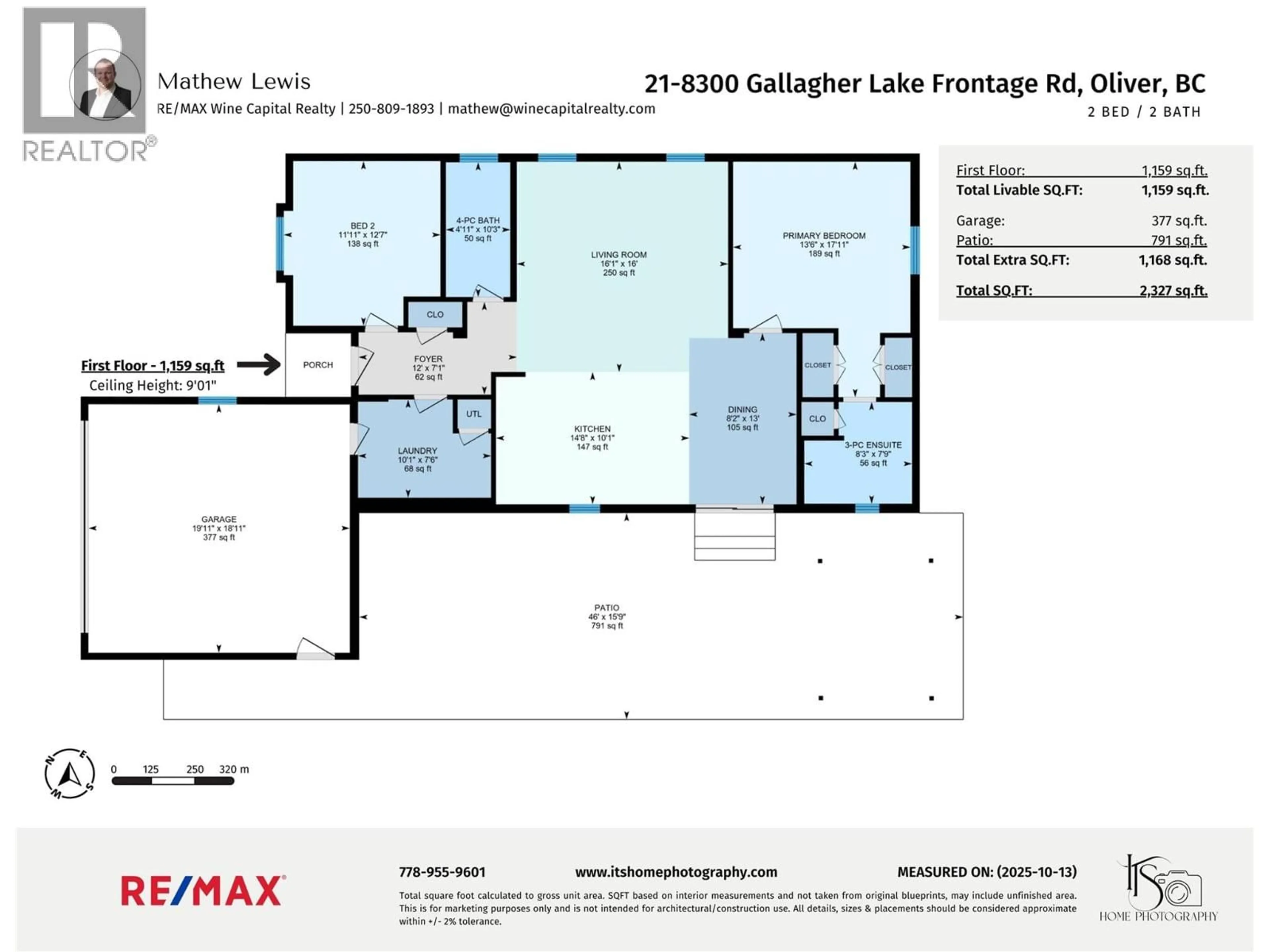 Floor plan for 21 - 8300 GALLAGHER LAKE FRONTAGE ROAD, Oliver British Columbia V0H1T2