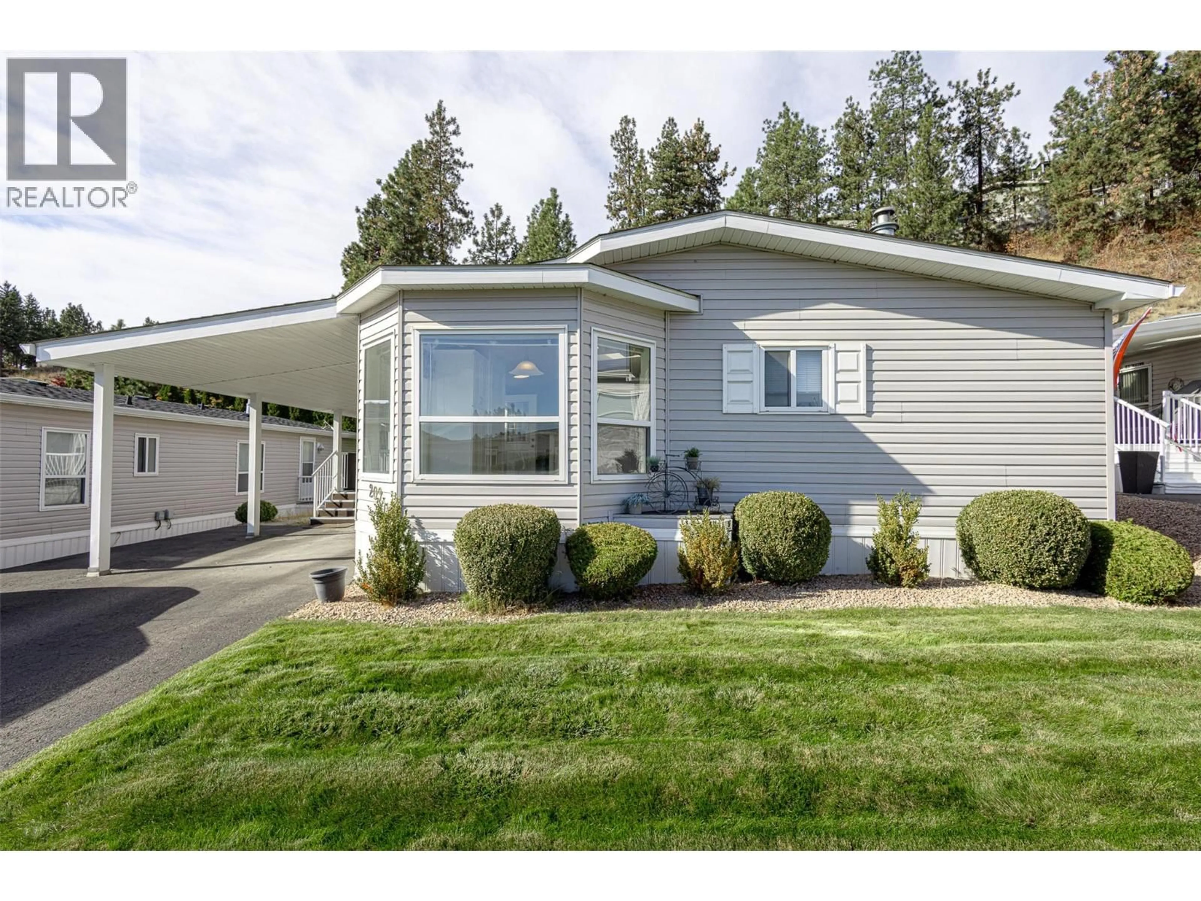 Home with vinyl exterior material, street for 1850 SHANNON LAKE ROAD, West Kelowna British Columbia V4T1L6