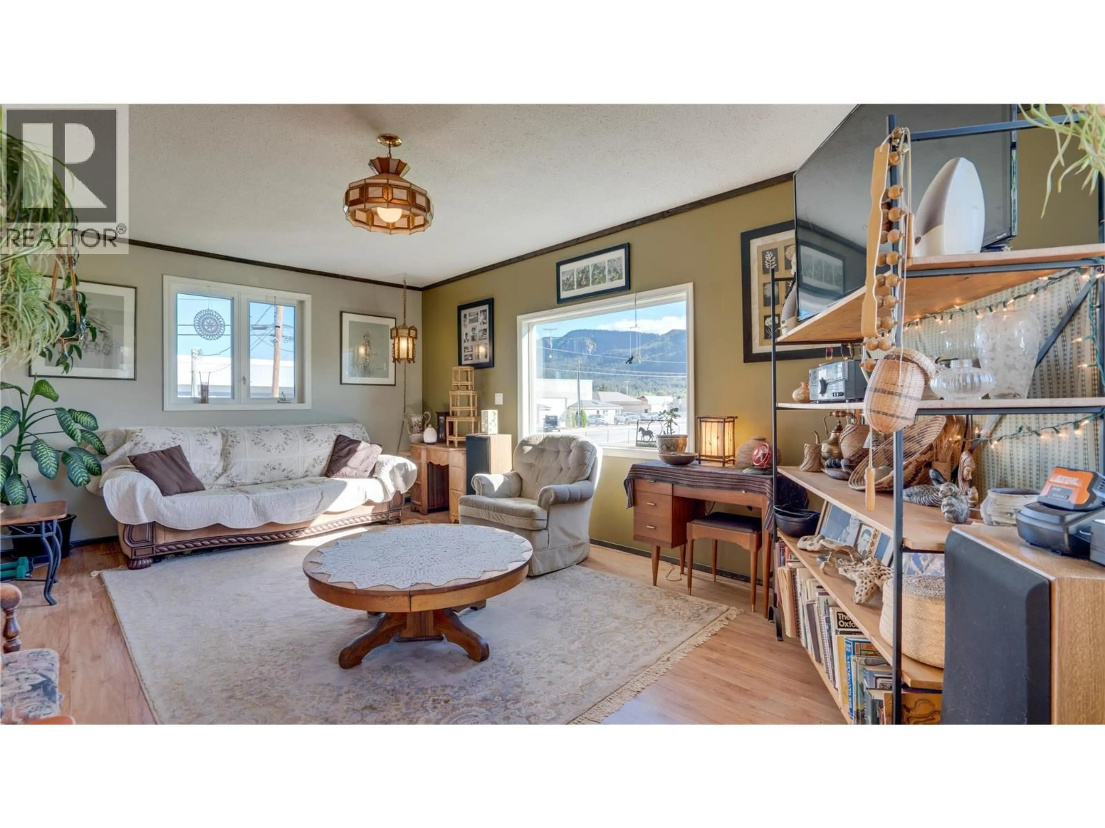 Living room with furniture, unknown for 700 BASS AVENUE, Enderby British Columbia V0E1V2