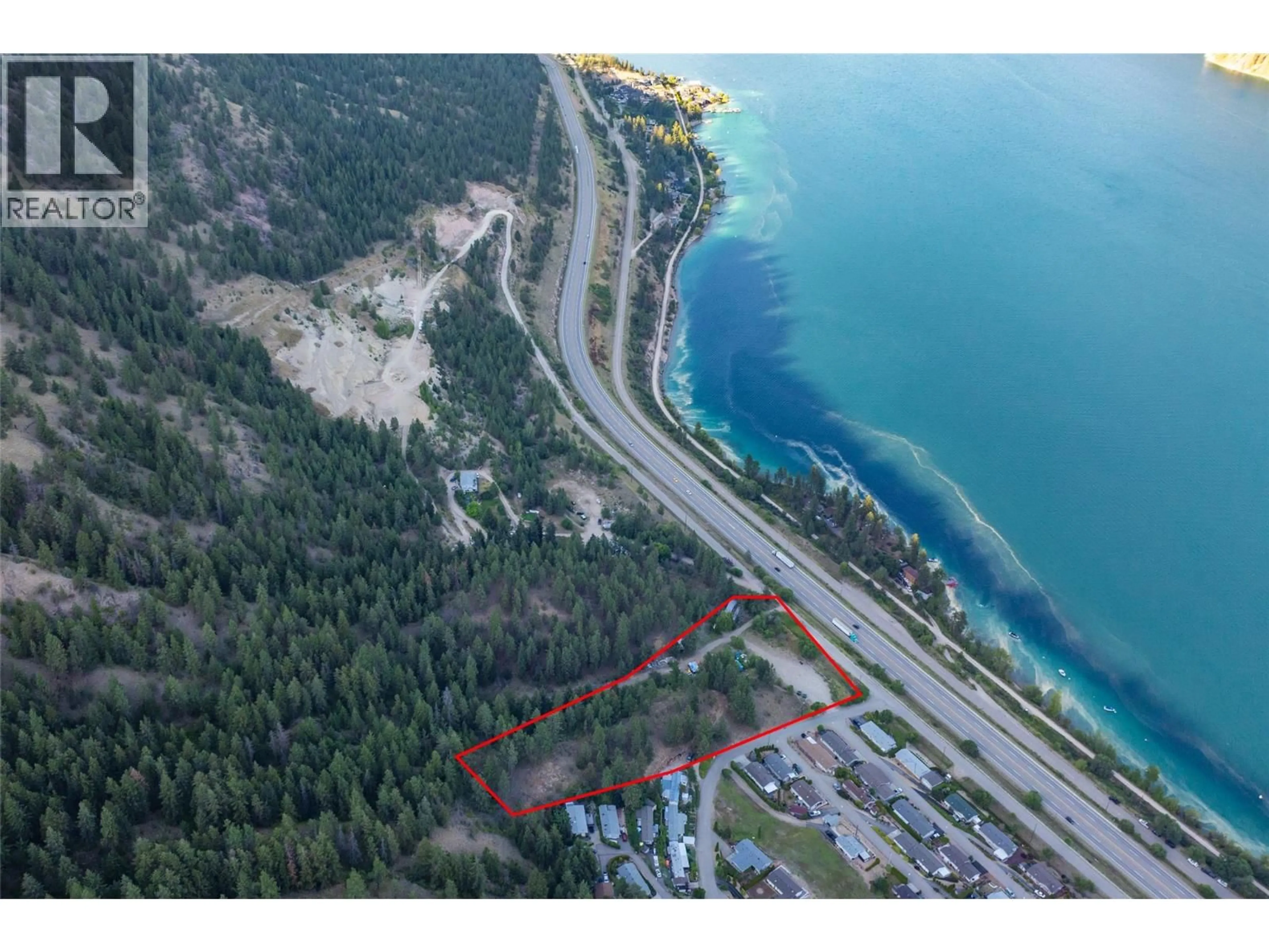 A pic from outside/outdoor area/front of a property/back of a property/a pic from drone, water/lake/river/ocean view for 17680 RAWSTHORNE ROAD, Lake Country British Columbia V4V2G1