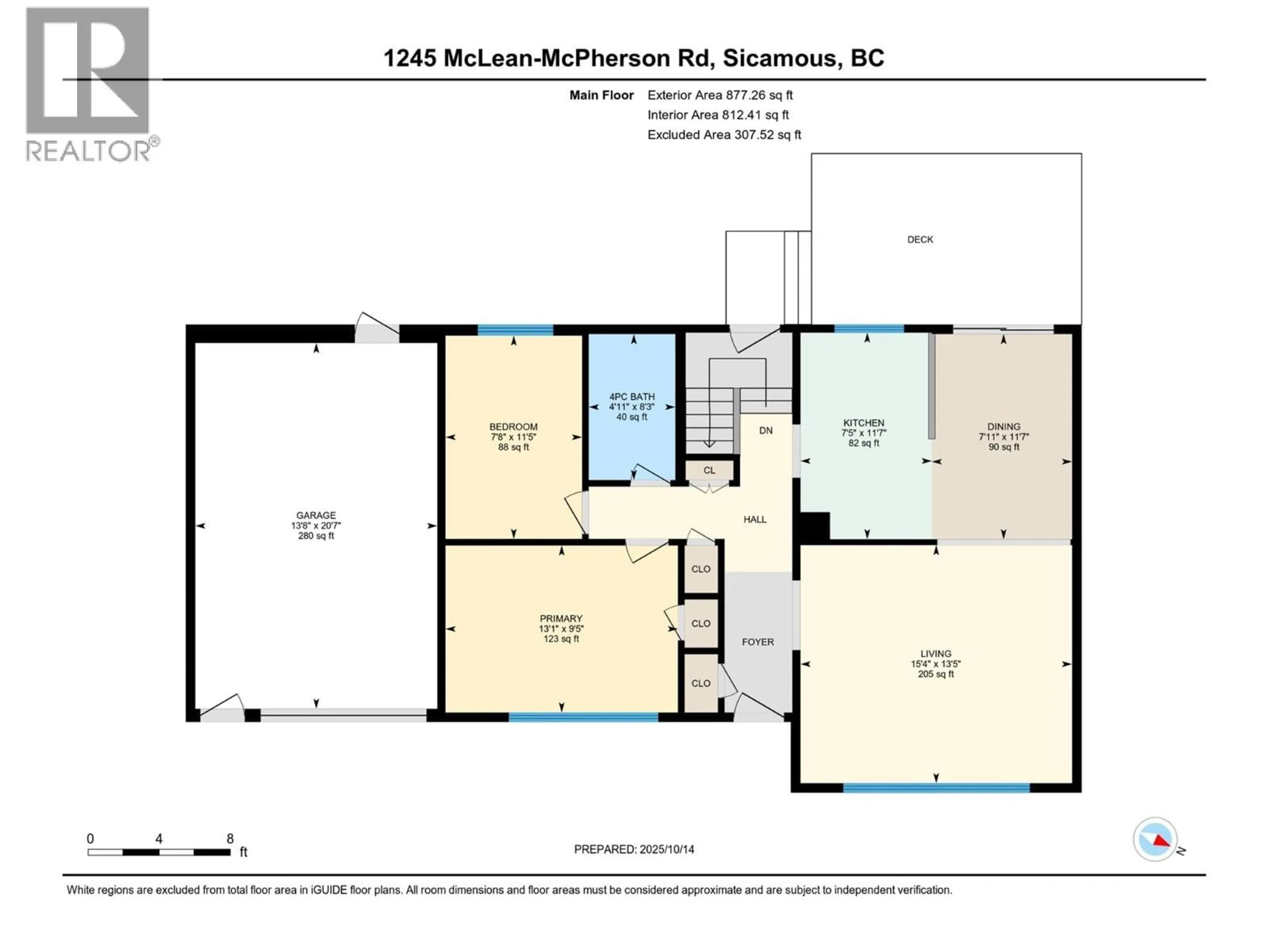 Floor plan for 1245 MACLEAN MCPHERSON ROAD, Sicamous British Columbia V0E2V1