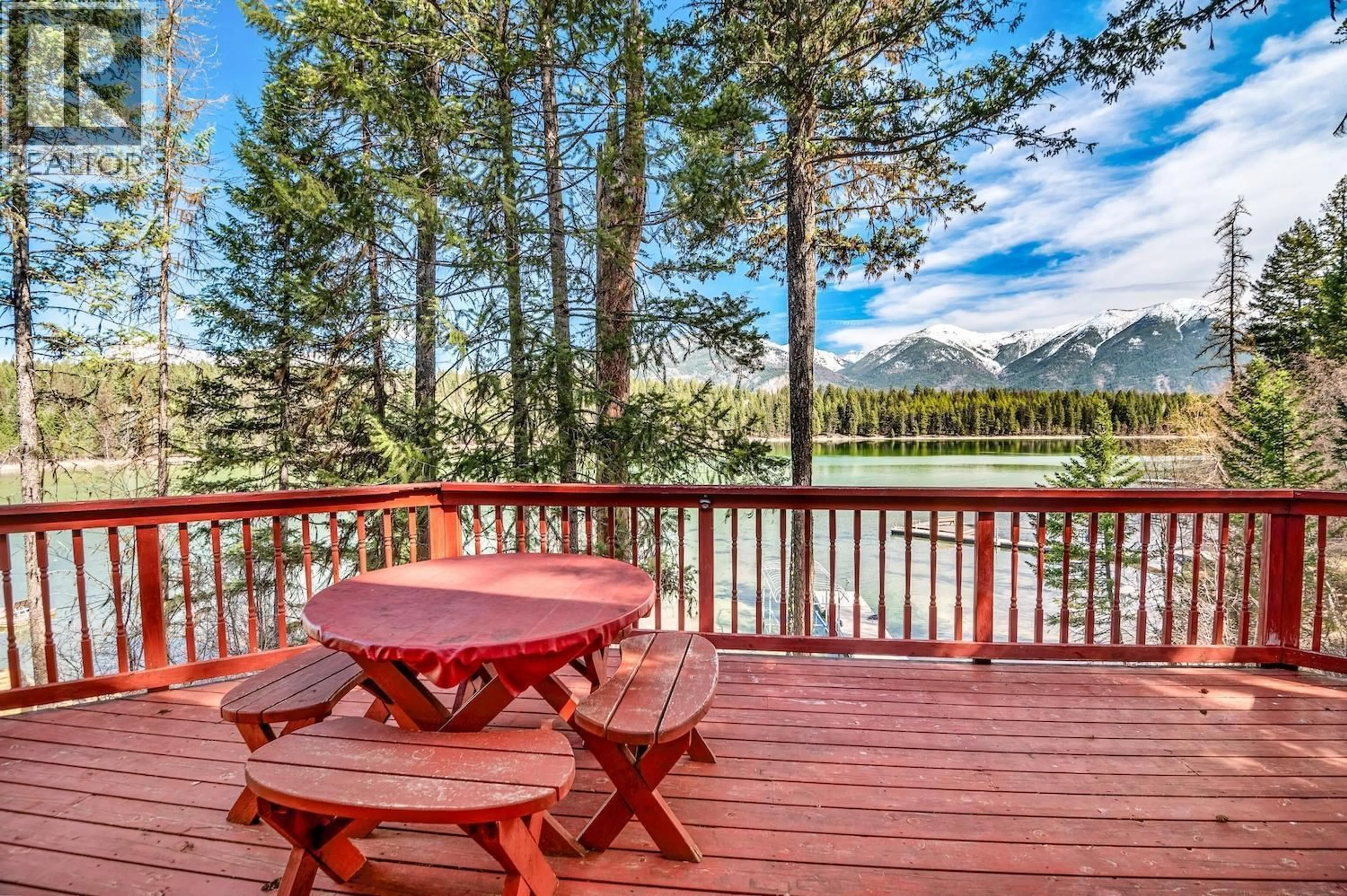 Patio, water/lake/river/ocean view for 1249 TIE LAKE SHORE  S ROAD, Jaffray British Columbia V0B1T0