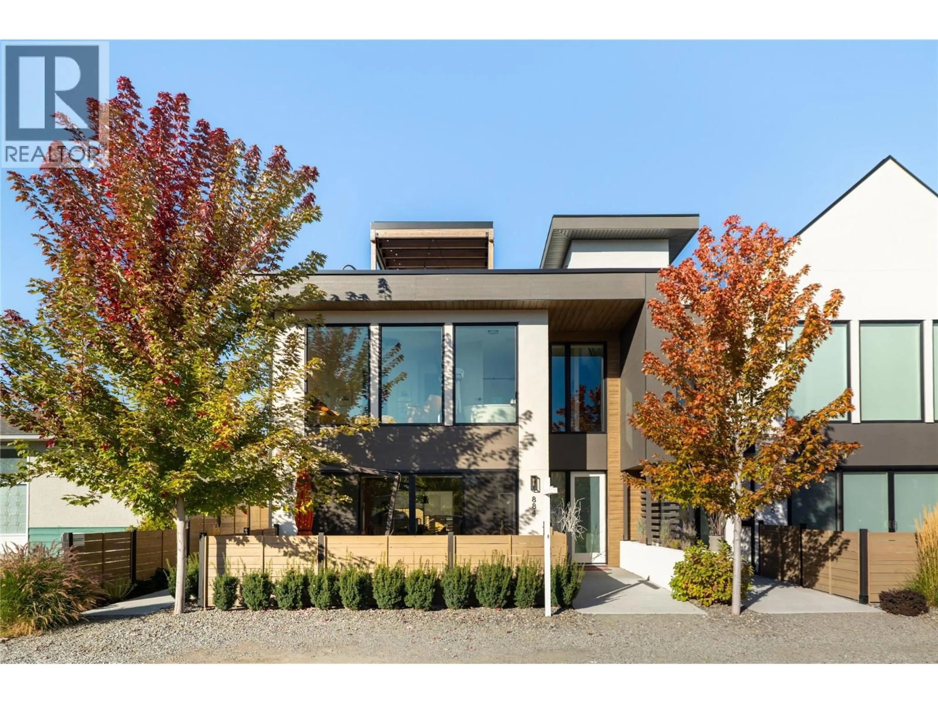 Home with brick exterior material, street for 884 PATTERSON AVENUE, Kelowna British Columbia V1Y7Z3