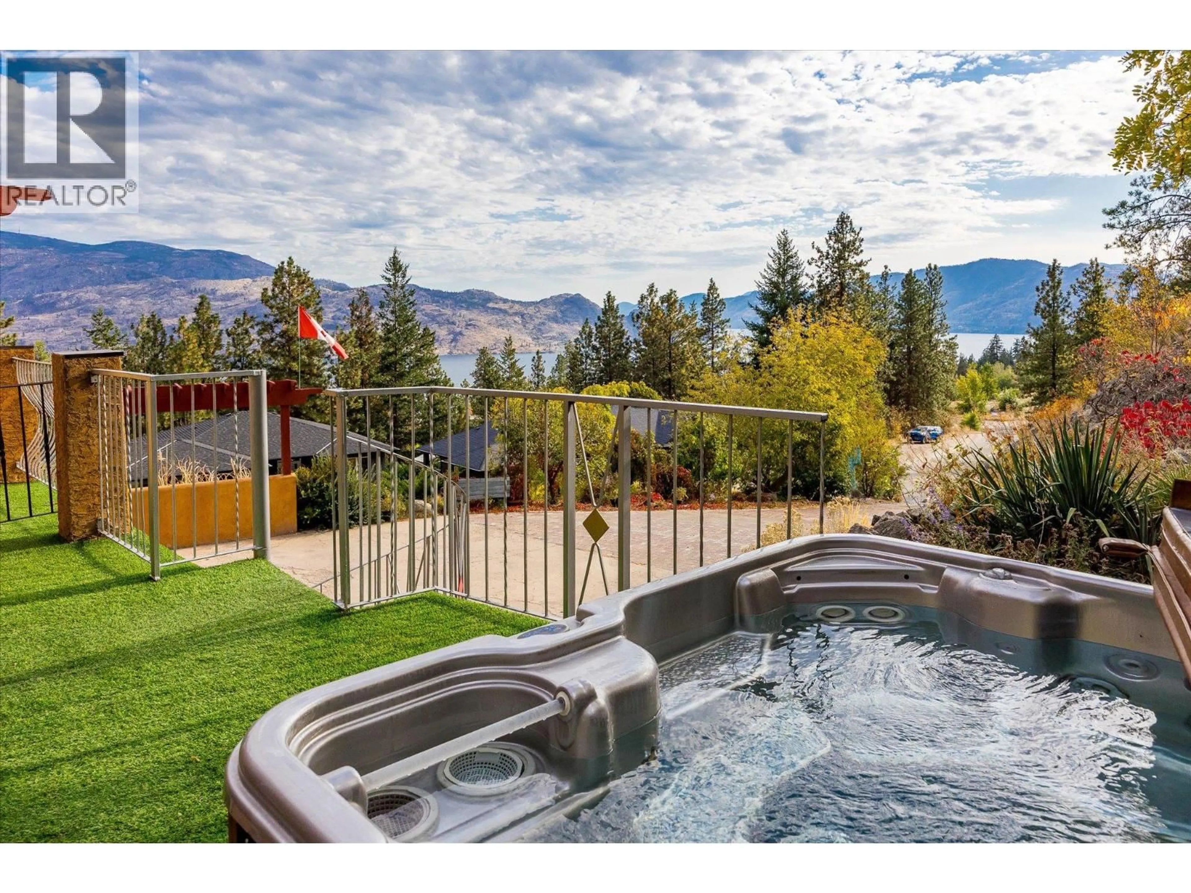 Patio, mountain view for 4610 PONDEROSA DRIVE, Peachland British Columbia V0H1X5