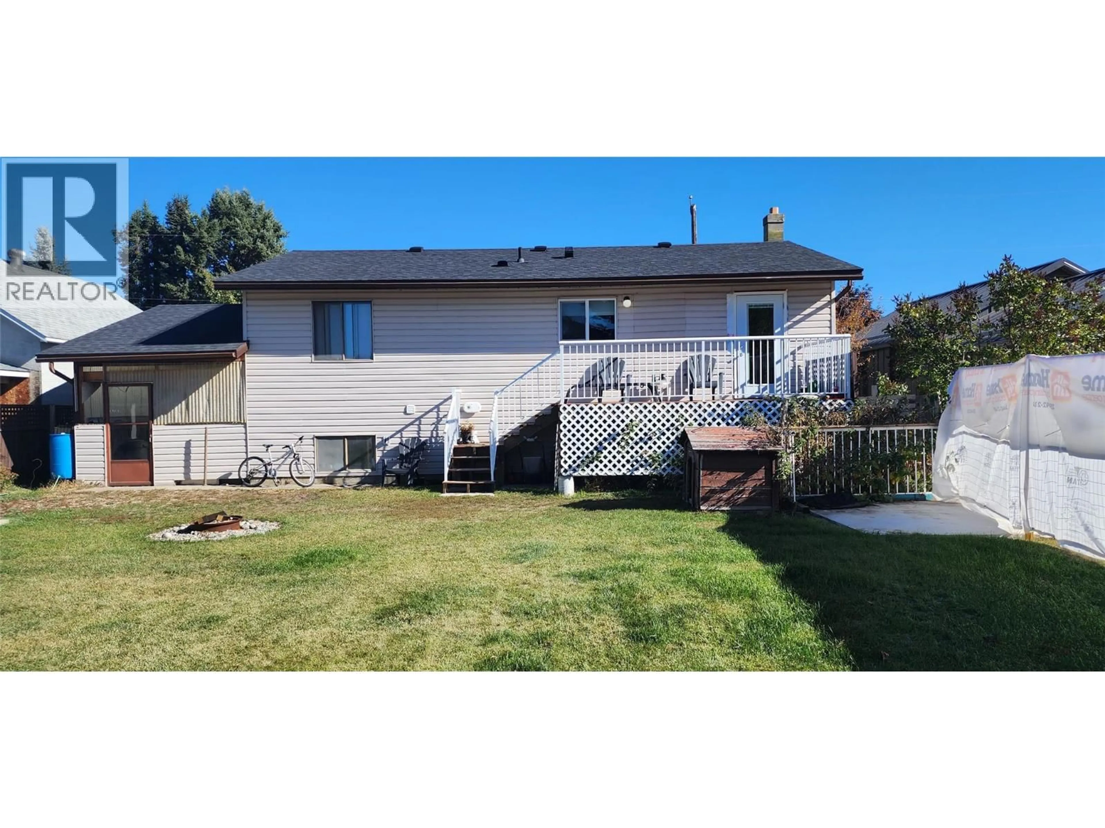 A pic from outside/outdoor area/front of a property/back of a property/a pic from drone, unknown for 6649 VAN-NESS WAY, Grand Forks British Columbia V0H1H0