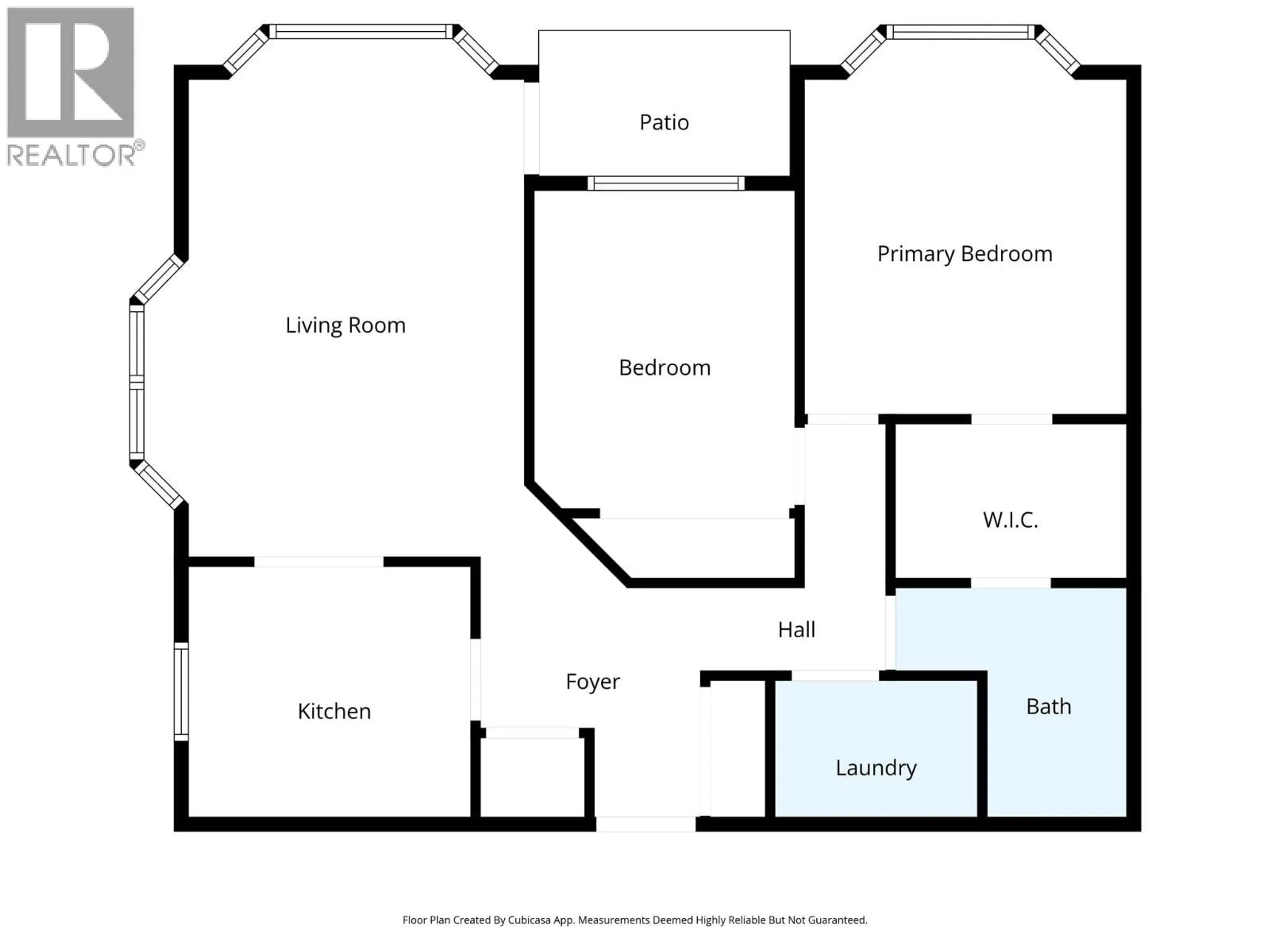 Floor plan for 101 - 2025 PACIFIC WAY, Kamloops British Columbia V1S1V2