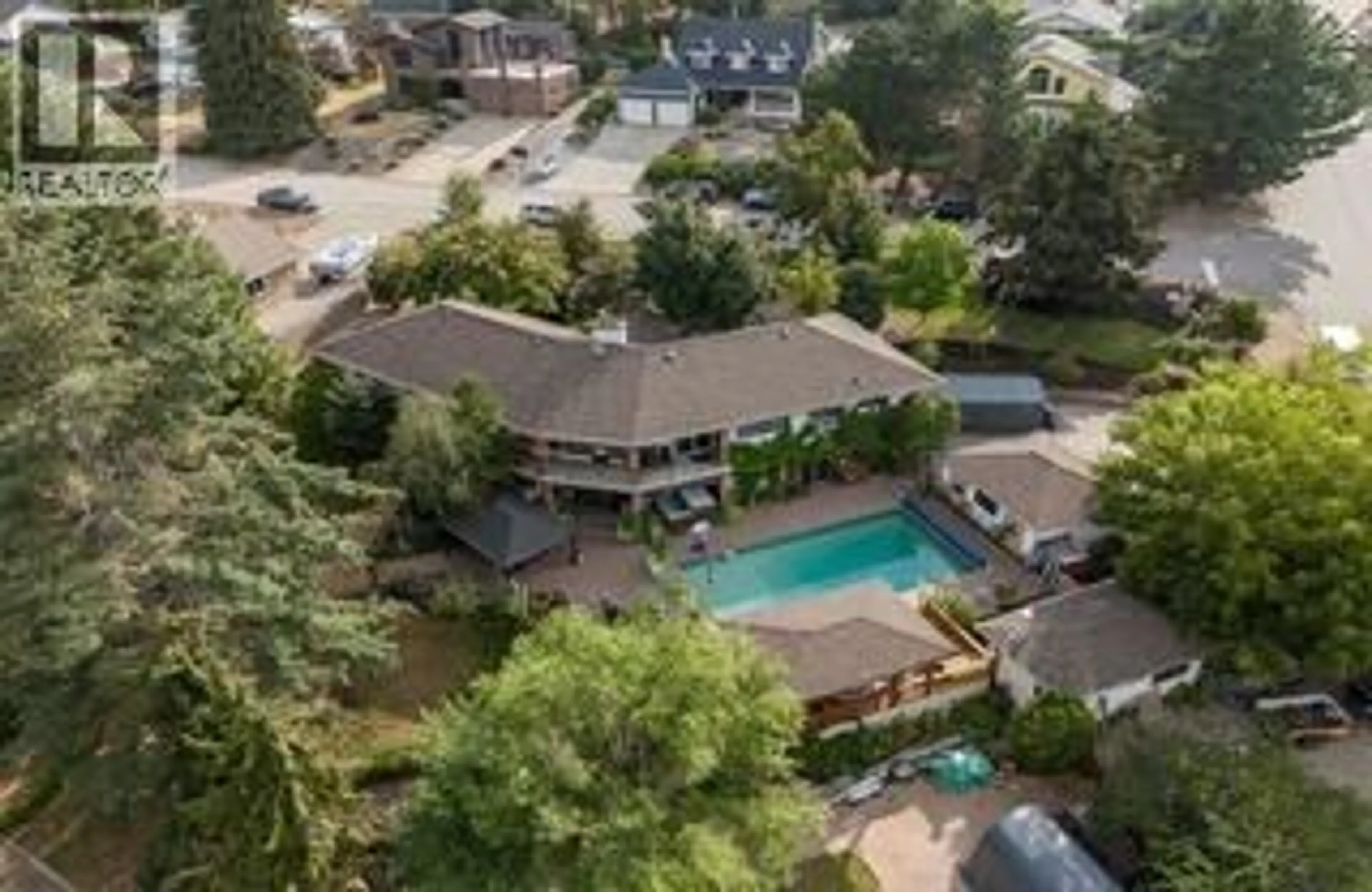 A pic from outside/outdoor area/front of a property/back of a property/a pic from drone, unknown for 486 TERRACE DRIVE, Coldstream British Columbia V1B2W9