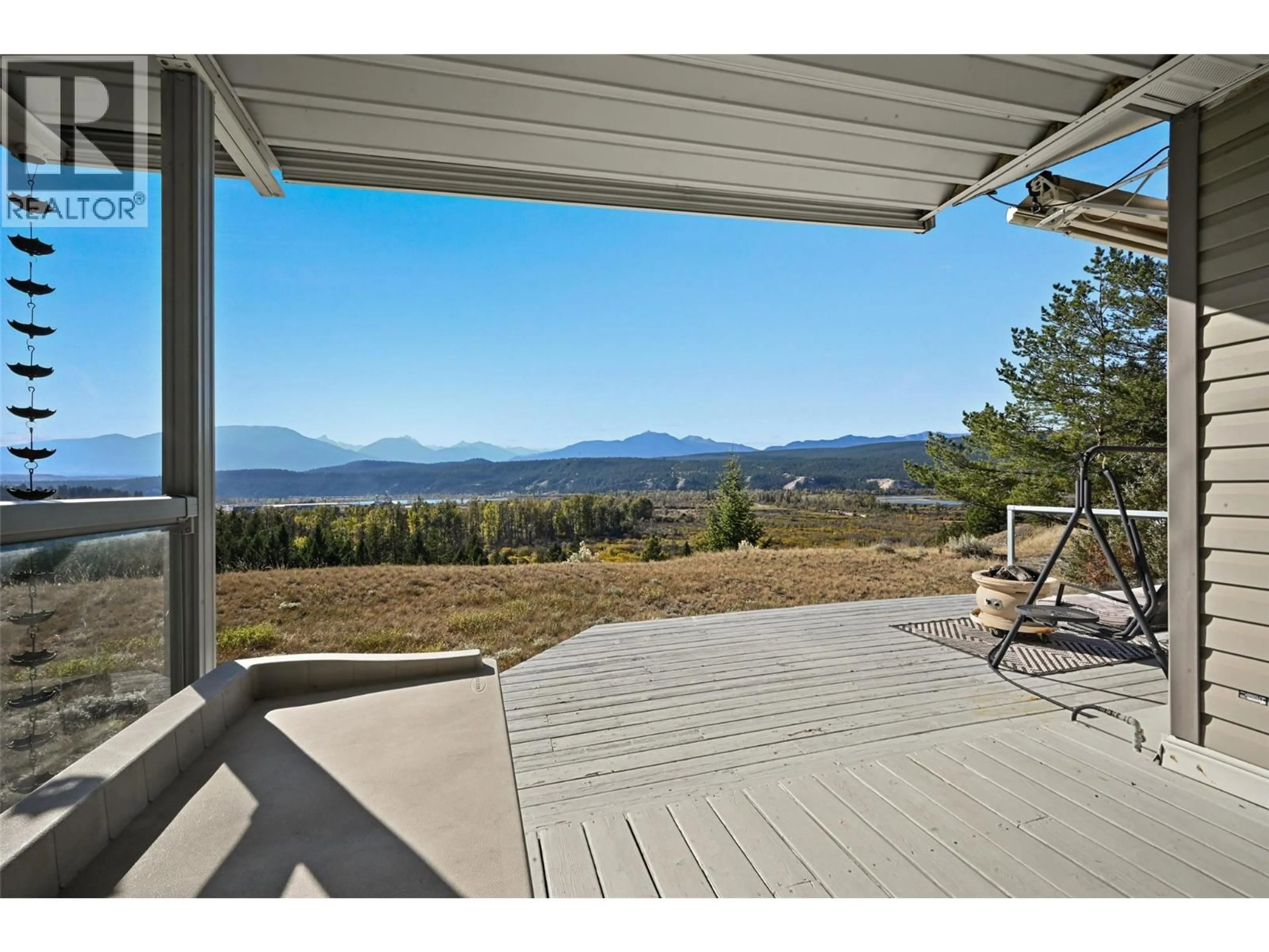 Patio, mountain view for 4877 LYNX DRIVE, Radium Hot Springs British Columbia V0B2L0