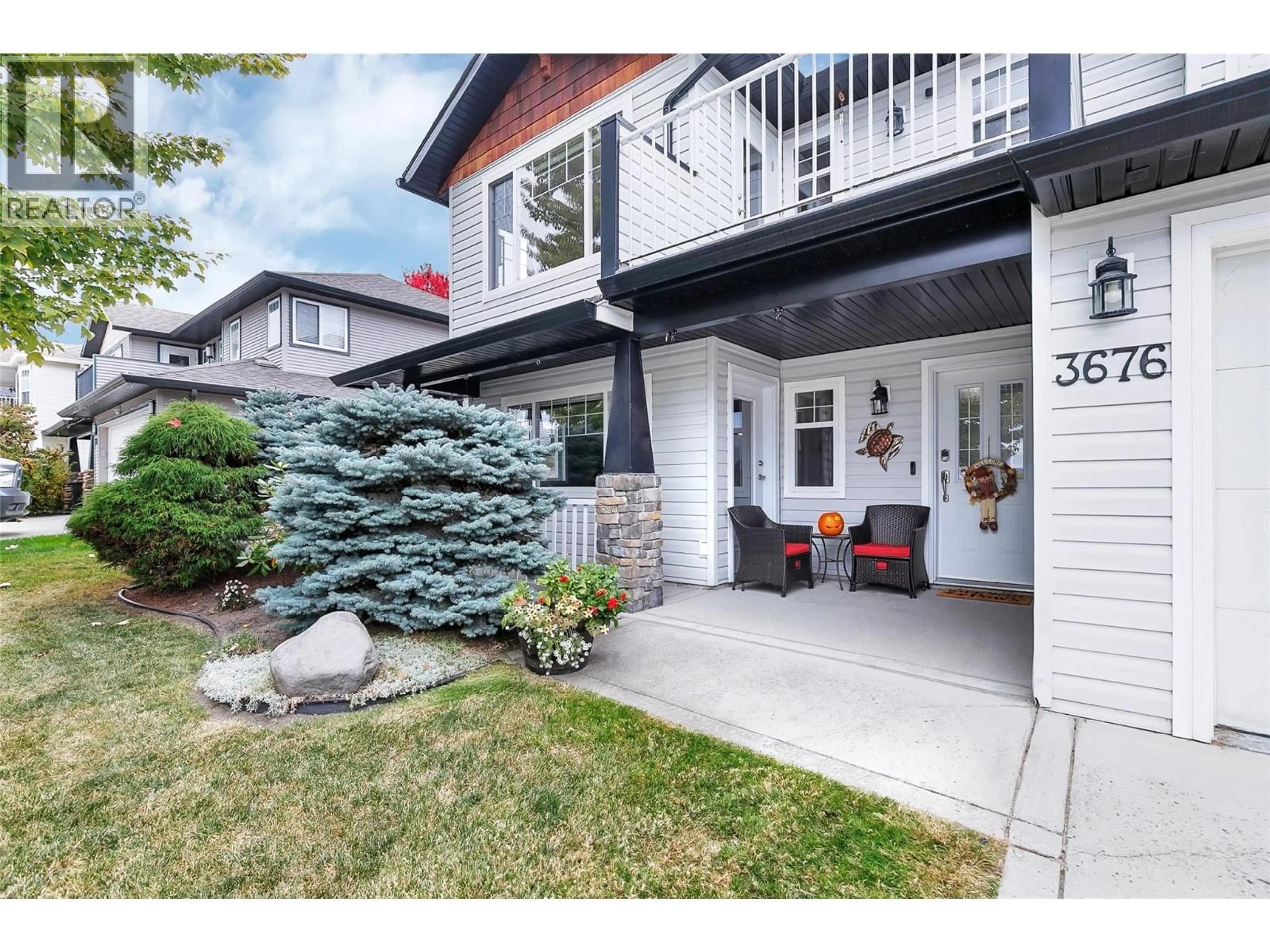Home with brick exterior material, street for 3676 MORNINGSIDE DRIVE, West Kelowna British Columbia V4T2T8