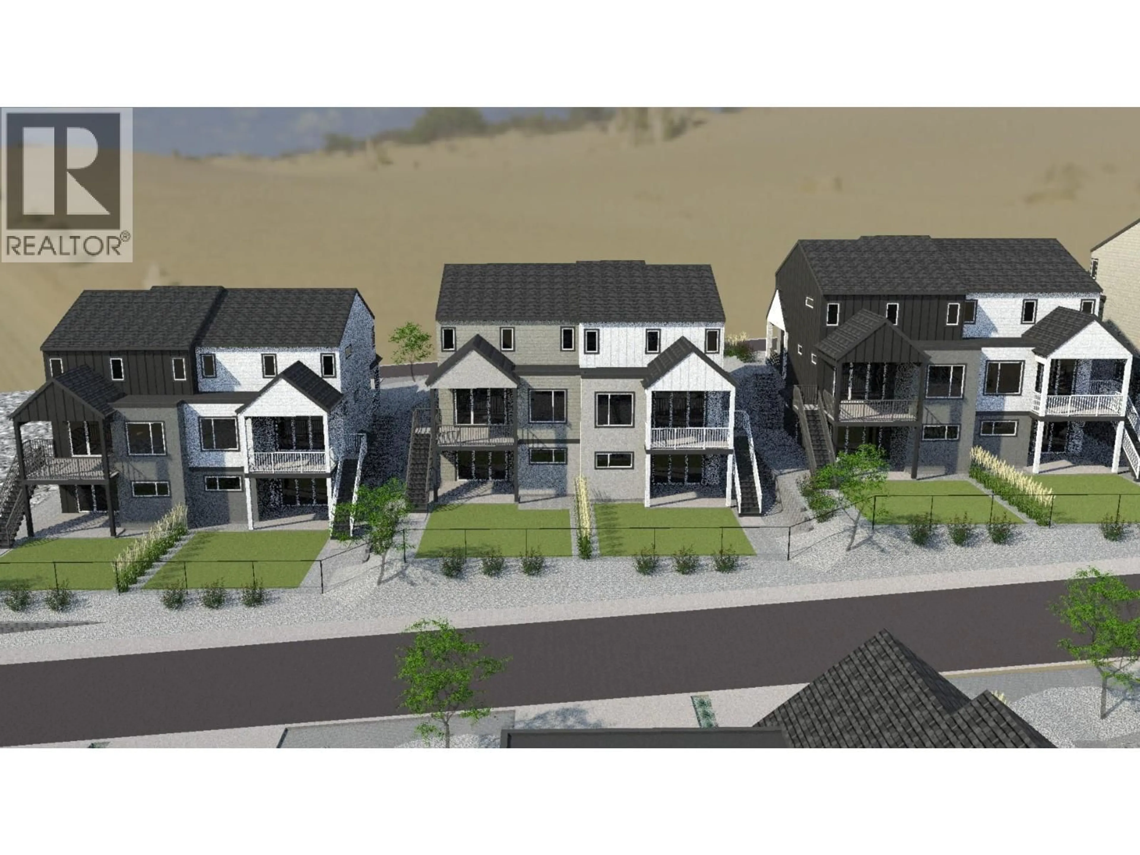 A pic from outside/outdoor area/front of a property/back of a property/a pic from drone, water/lake/river/ocean view for 7077 MANNING PLACE, Vernon British Columbia V1B0B6