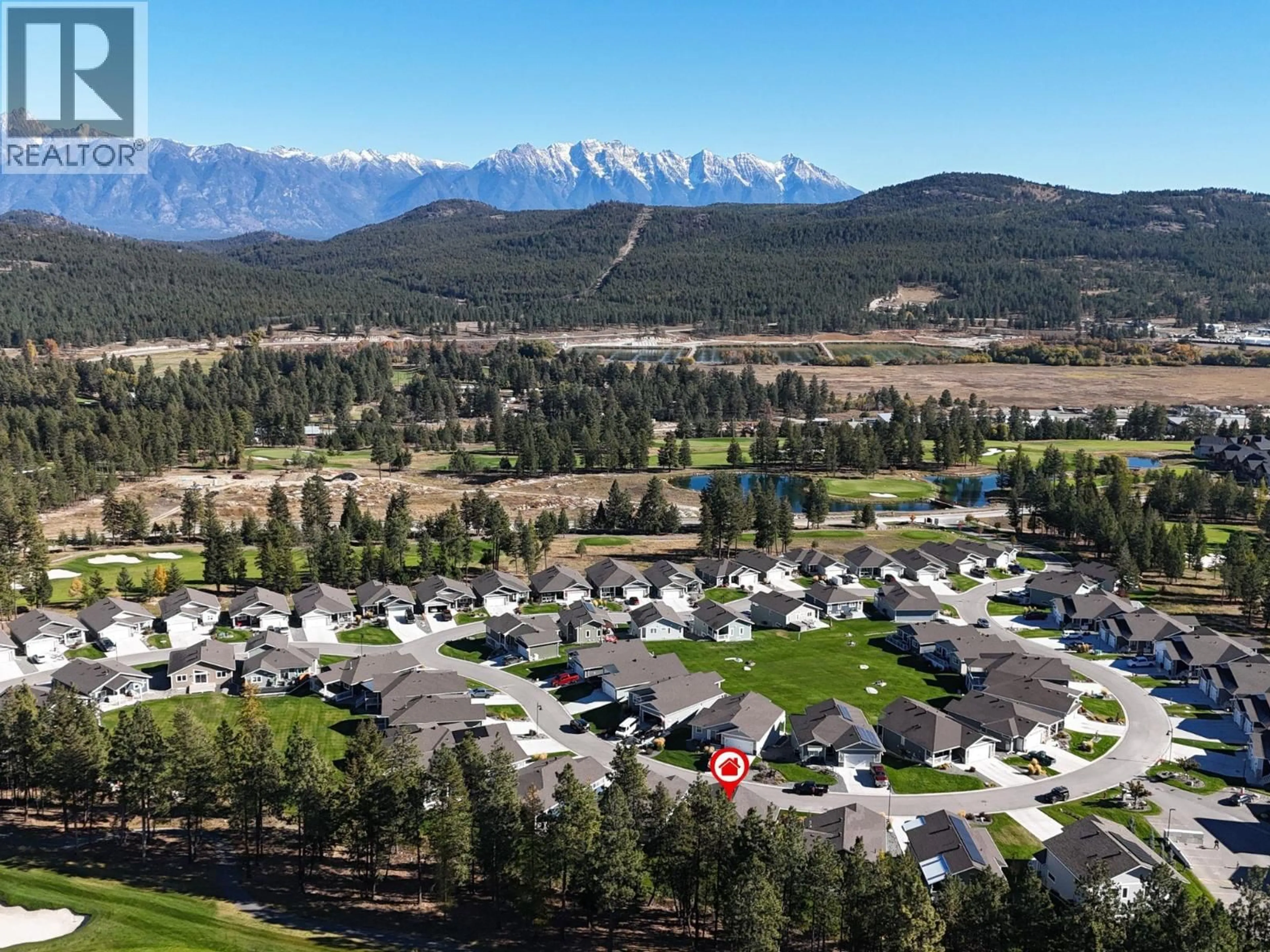 A pic from outside/outdoor area/front of a property/back of a property/a pic from drone, mountain view for 365 LEGACY LOOKOUT OTHER, Cranbrook British Columbia V1C0E4