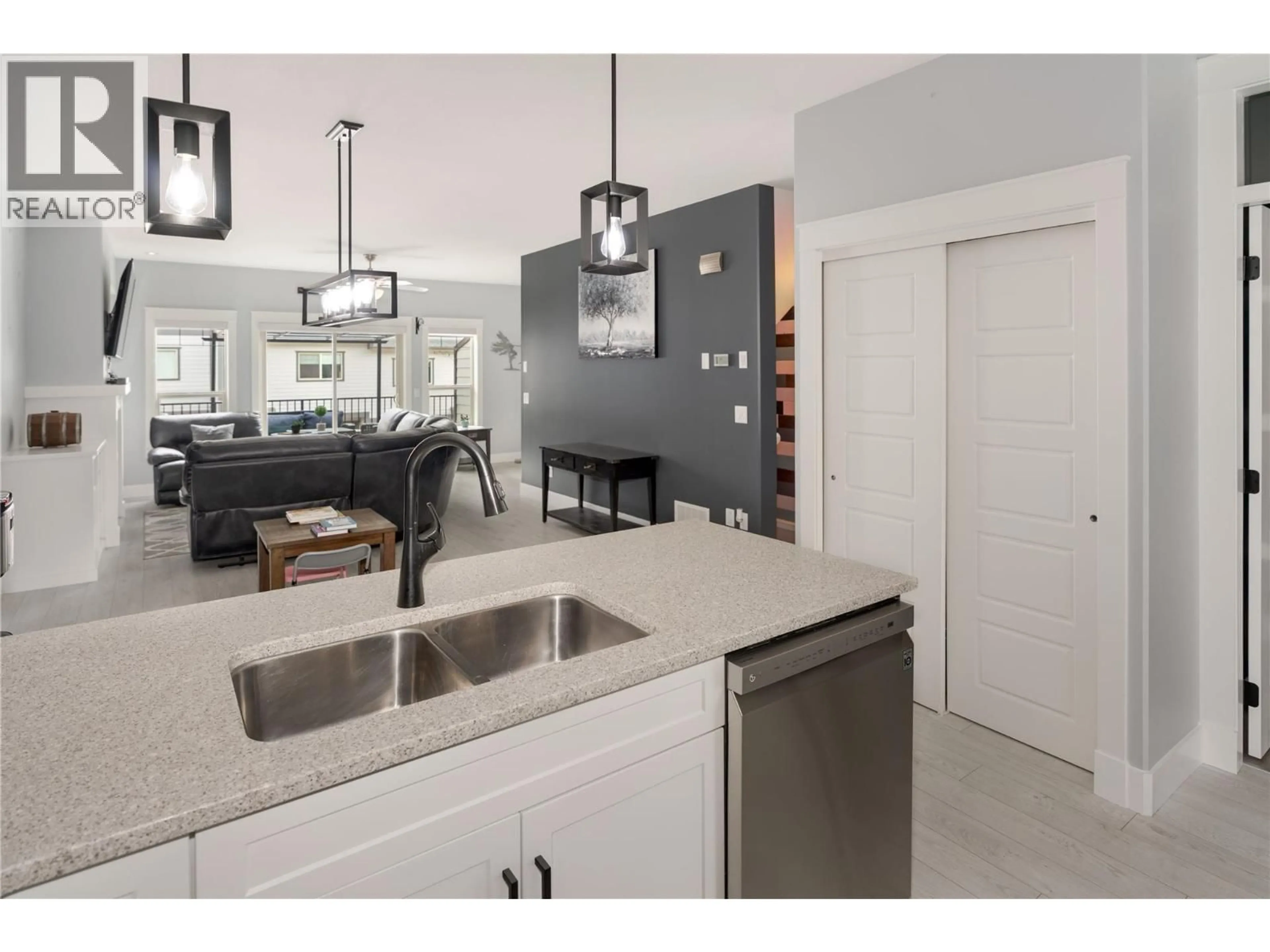 Open concept kitchen, ceramic/tile floor for 45 - 3359 COUGAR ROAD, Westbank British Columbia V4T3G1