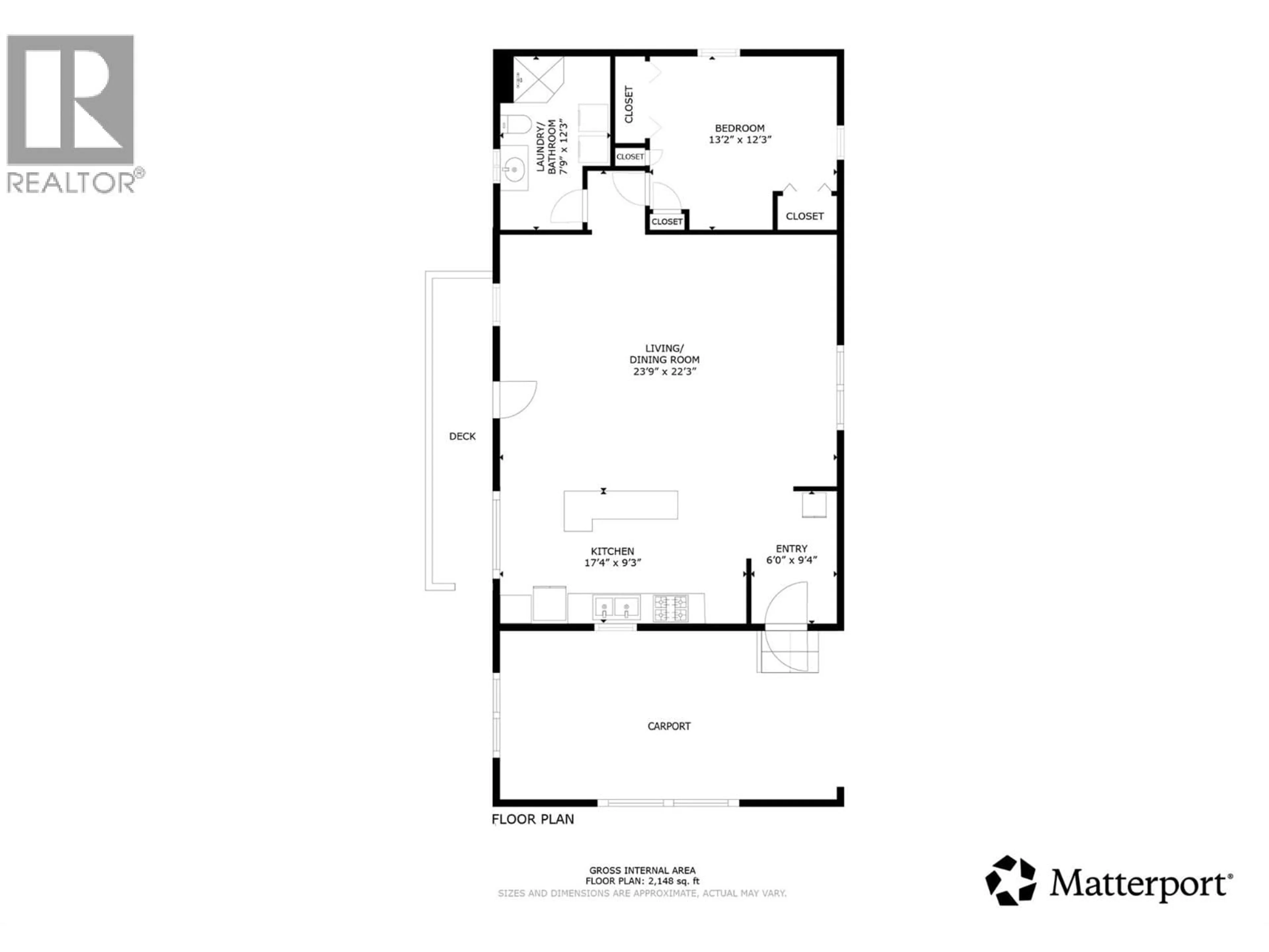 Floor plan for 6016 WESTALL OTHER, Chetwynd British Columbia V0C1J0