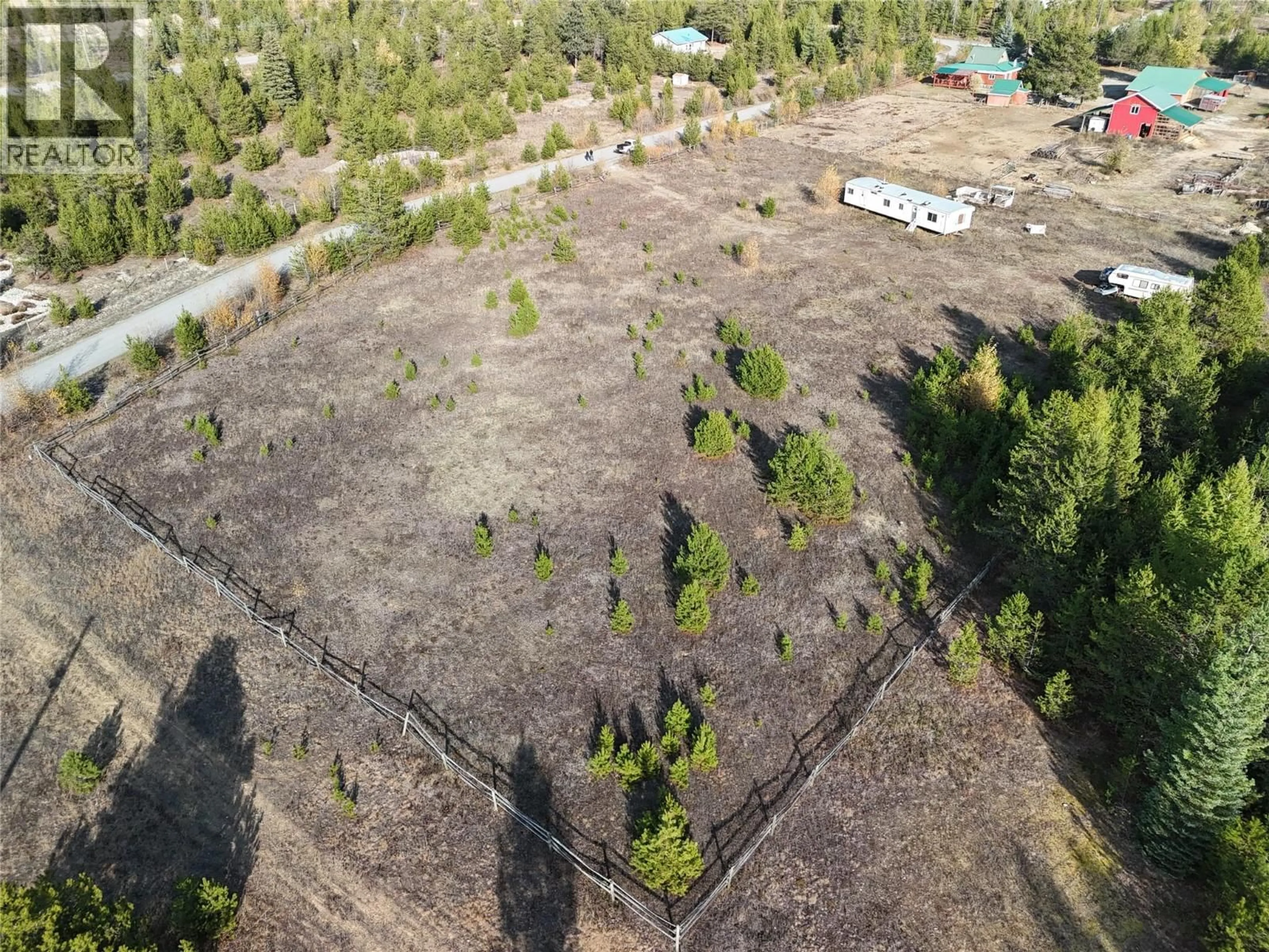 A pic from outside/outdoor area/front of a property/back of a property/a pic from drone, forest/trees view for Lot A KITTYHAWK ROAD, Kitchener British Columbia V0B1W1