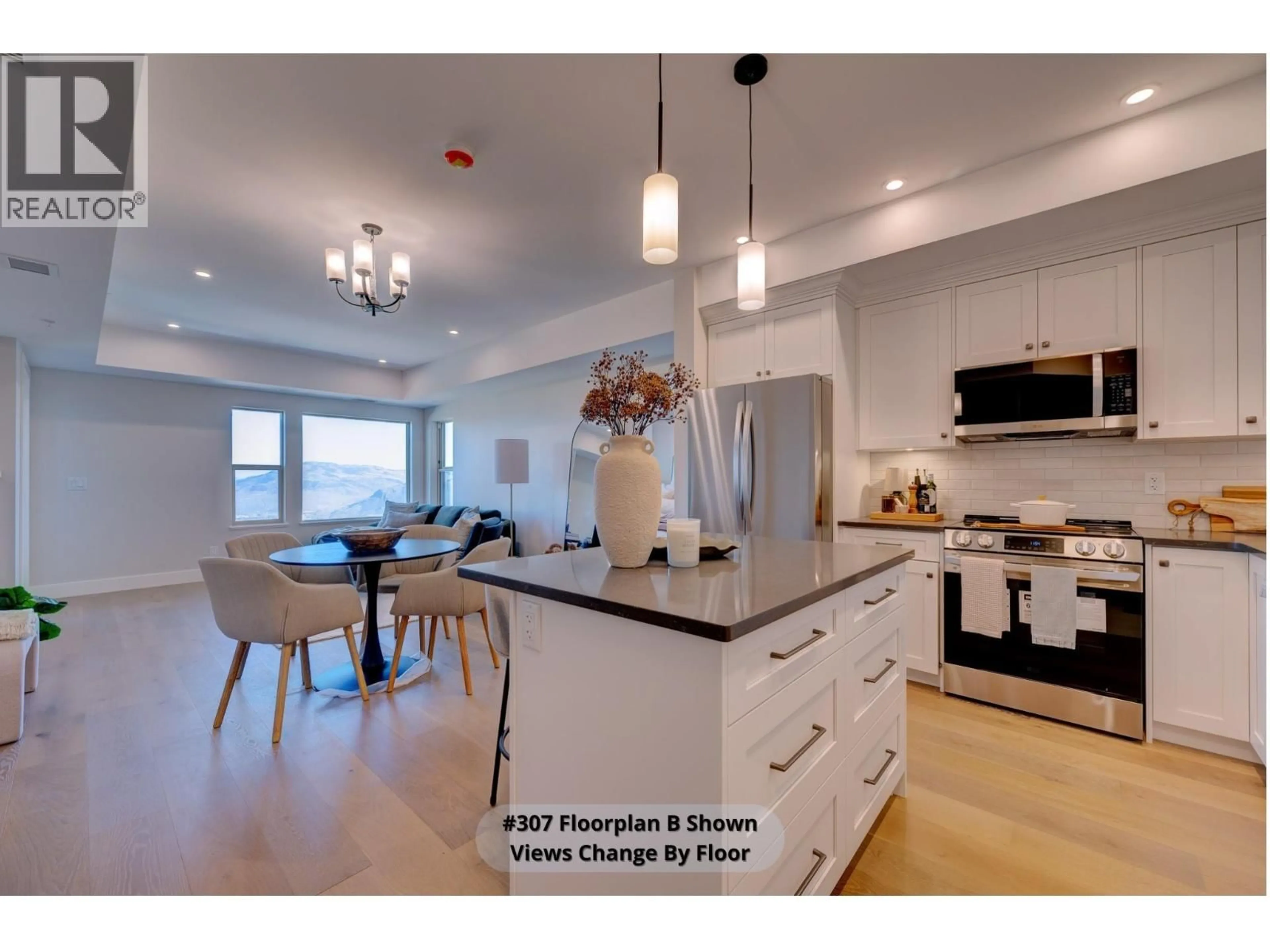Open concept kitchen, unknown for 207 - 2171 VAN HORNE DRIVE, Kamloops British Columbia V1S0E2