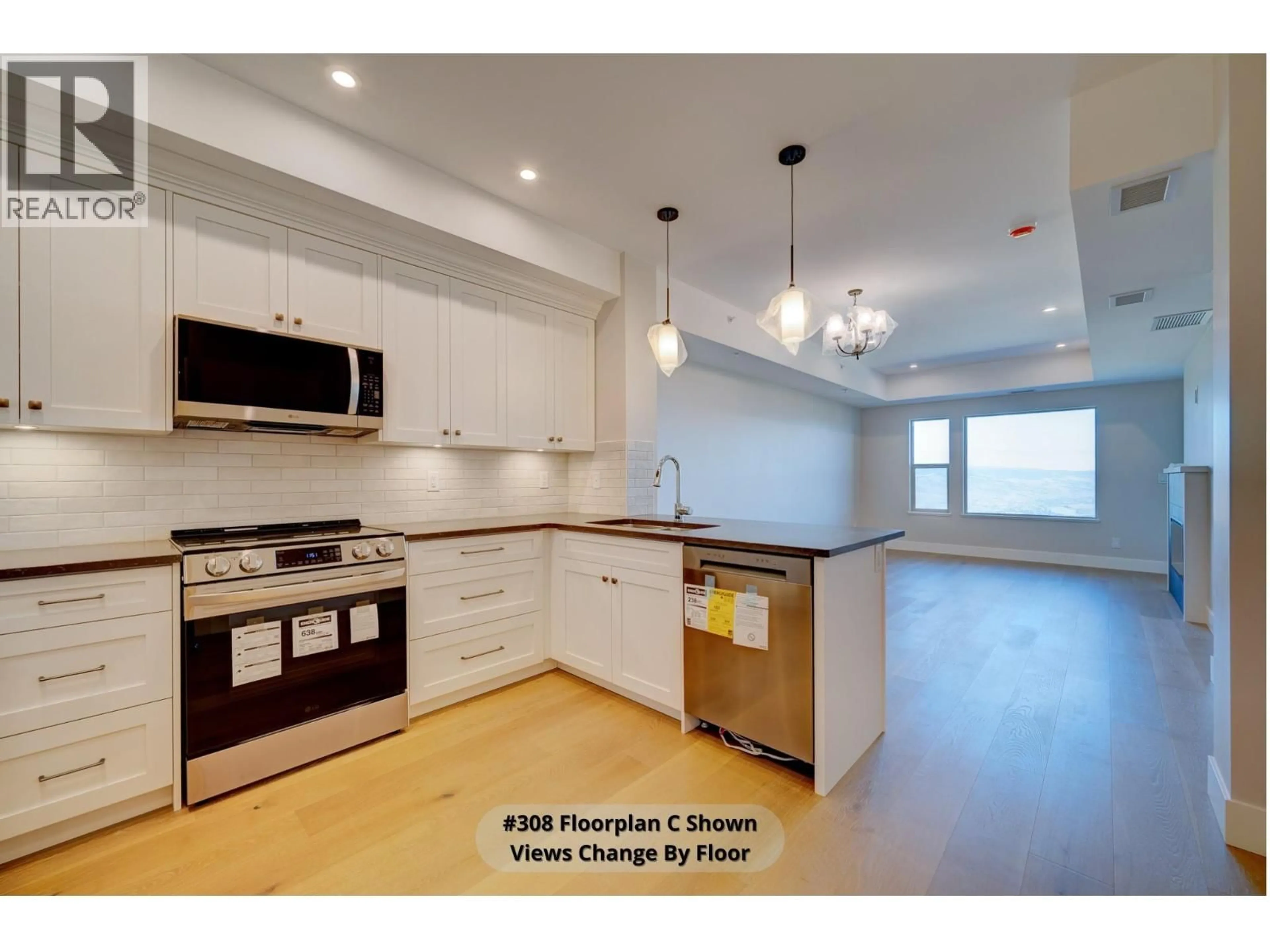 Open concept kitchen, unknown for 208 - 2171 VAN HORNE DRIVE, Kamloops British Columbia V1S0E2