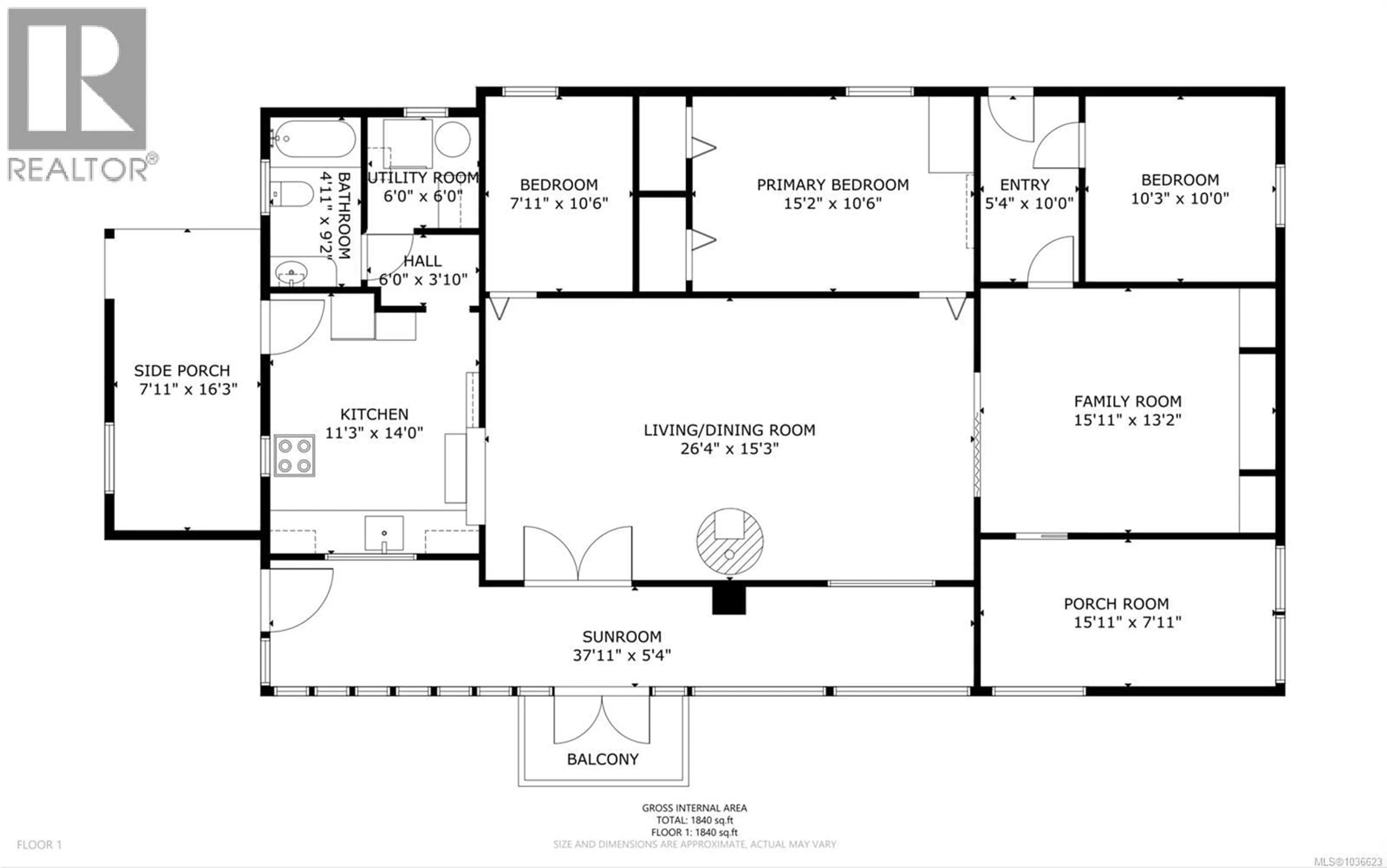 Floor plan for 3070 FAIRBAIRN ROAD, Gabriola Island British Columbia V0R1X7